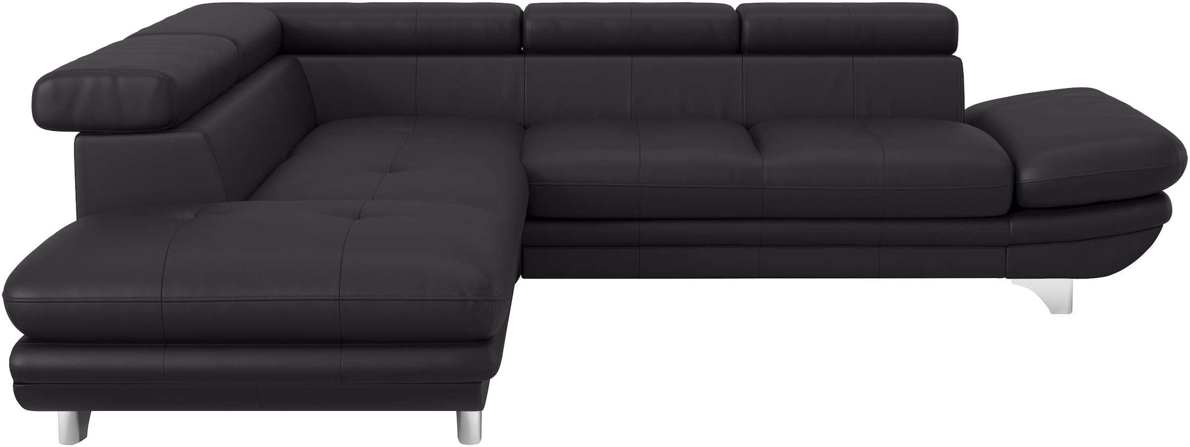 COTTA Ecksofa »Enterprise L-Form, B: 277 cm« Arm- & Kopfteilverstellung, optional Schlaffunktion