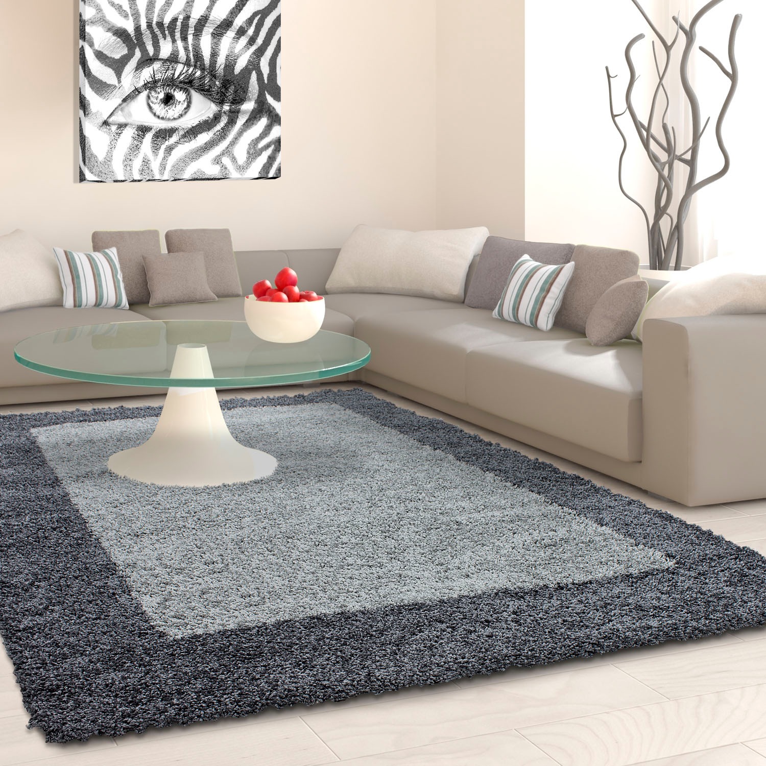 Ayyildiz Teppiche Hochflor-Teppich »Life Shaggy 1503«, rechteckig, 30 mm Hö günstig online kaufen