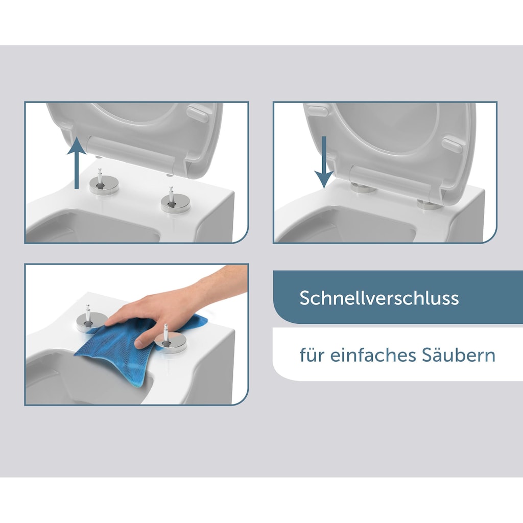 Schütte WC-Sitz »WHITE«