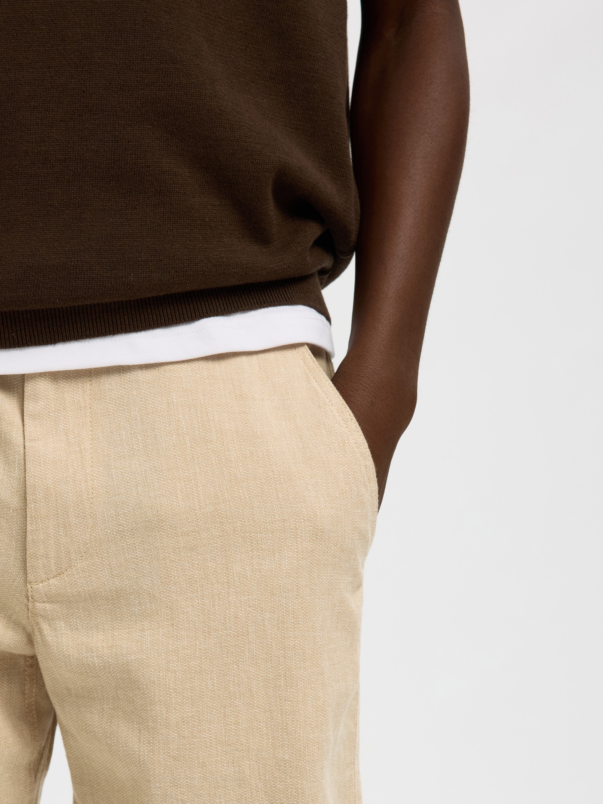 SELECTED Chinoshorts »SLHREGULAR-BRODY SUN SHORTS NOOS«  Baumwollmischung, regular fit