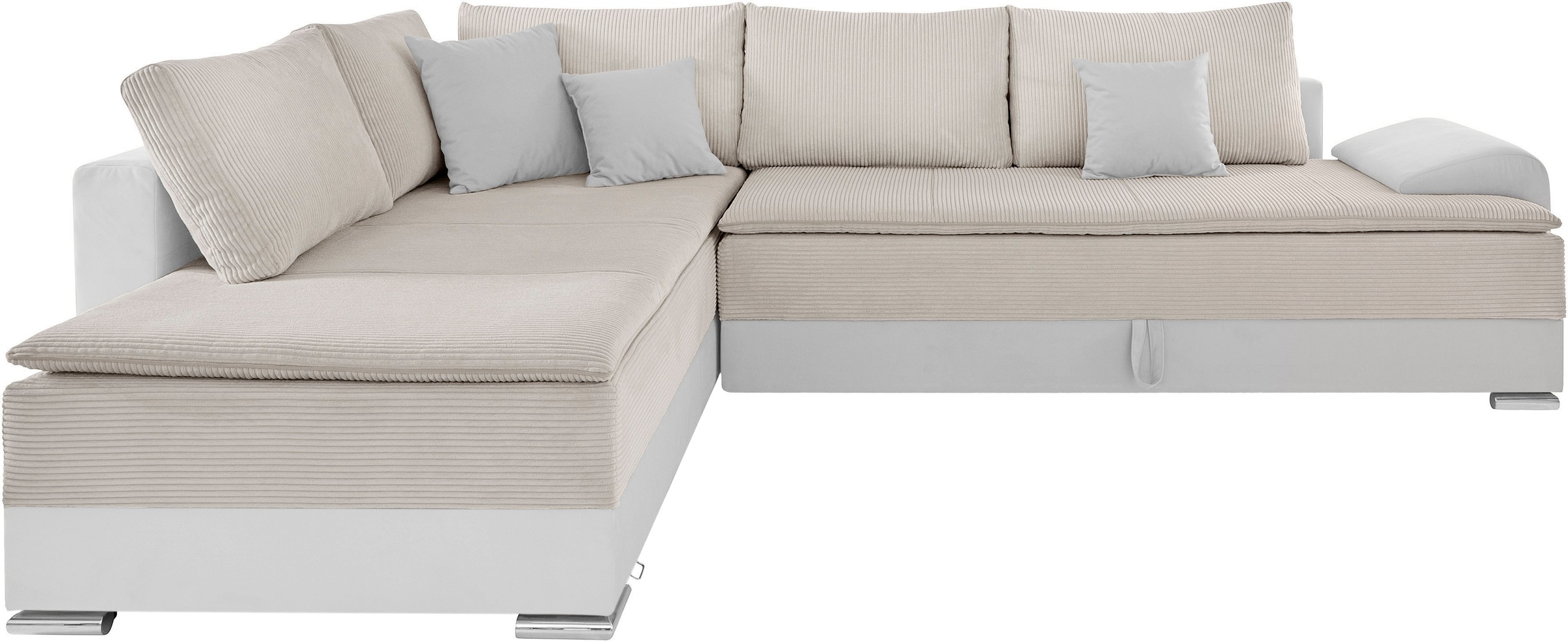 INOSIGN Ecksofa »Boxspringbett Night & Day L-Form mit Dauer-Schlaffunktion günstig online kaufen