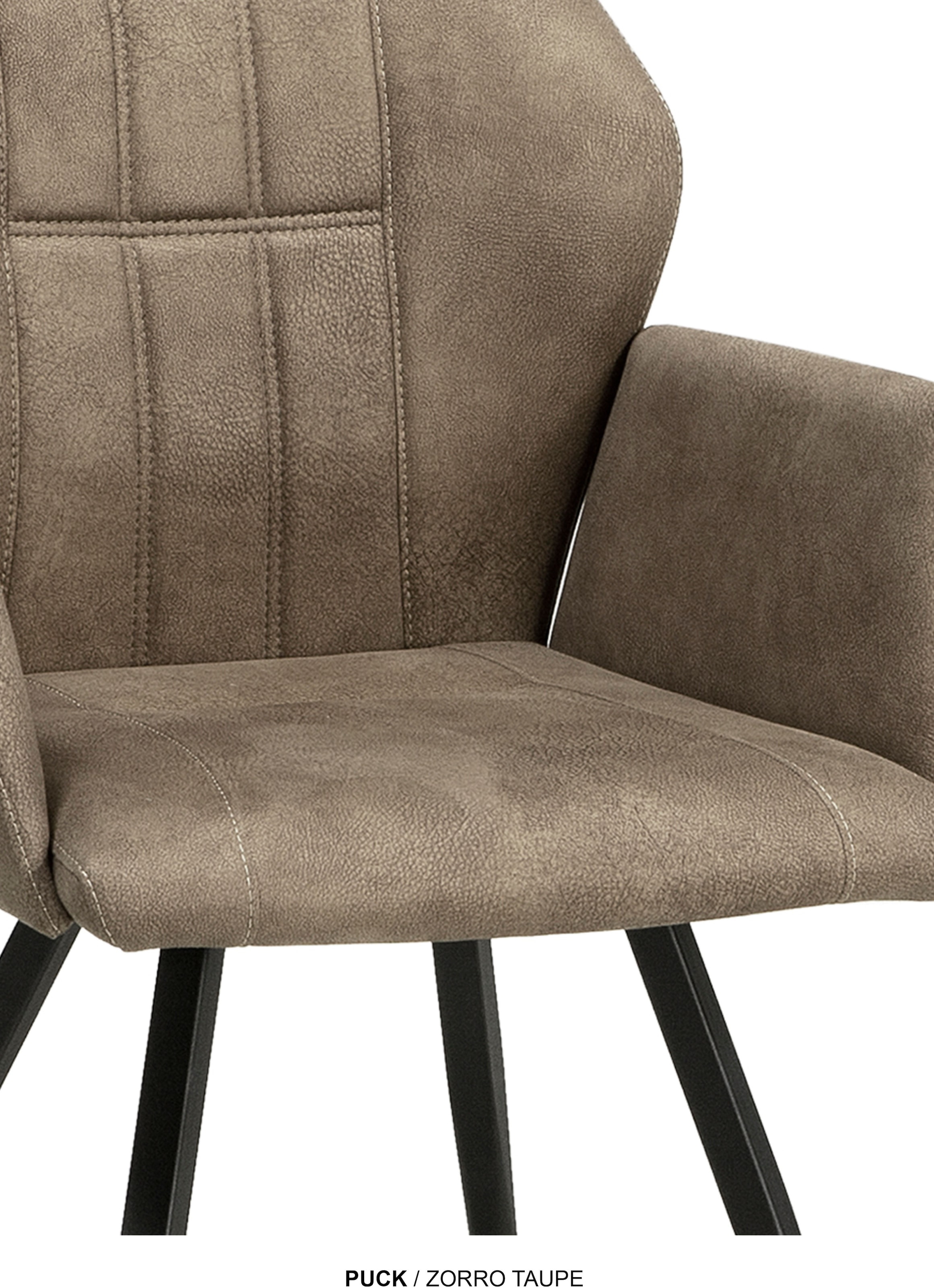 OMG Design Esszimmerstuhl »Puck« (Set) 2 Stk.Esszimmerstuhl, pflegeleichter Bezug