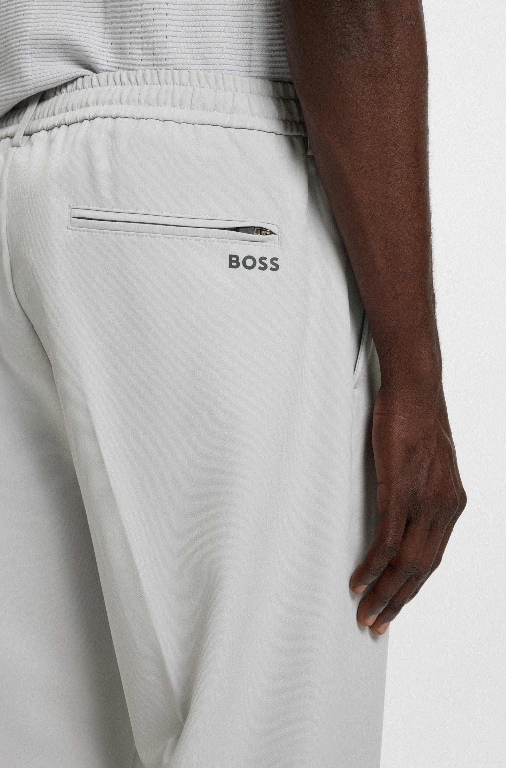 BOSS GREEN Webhose »T Convert«, mit elastischem Bund und Kordelzug