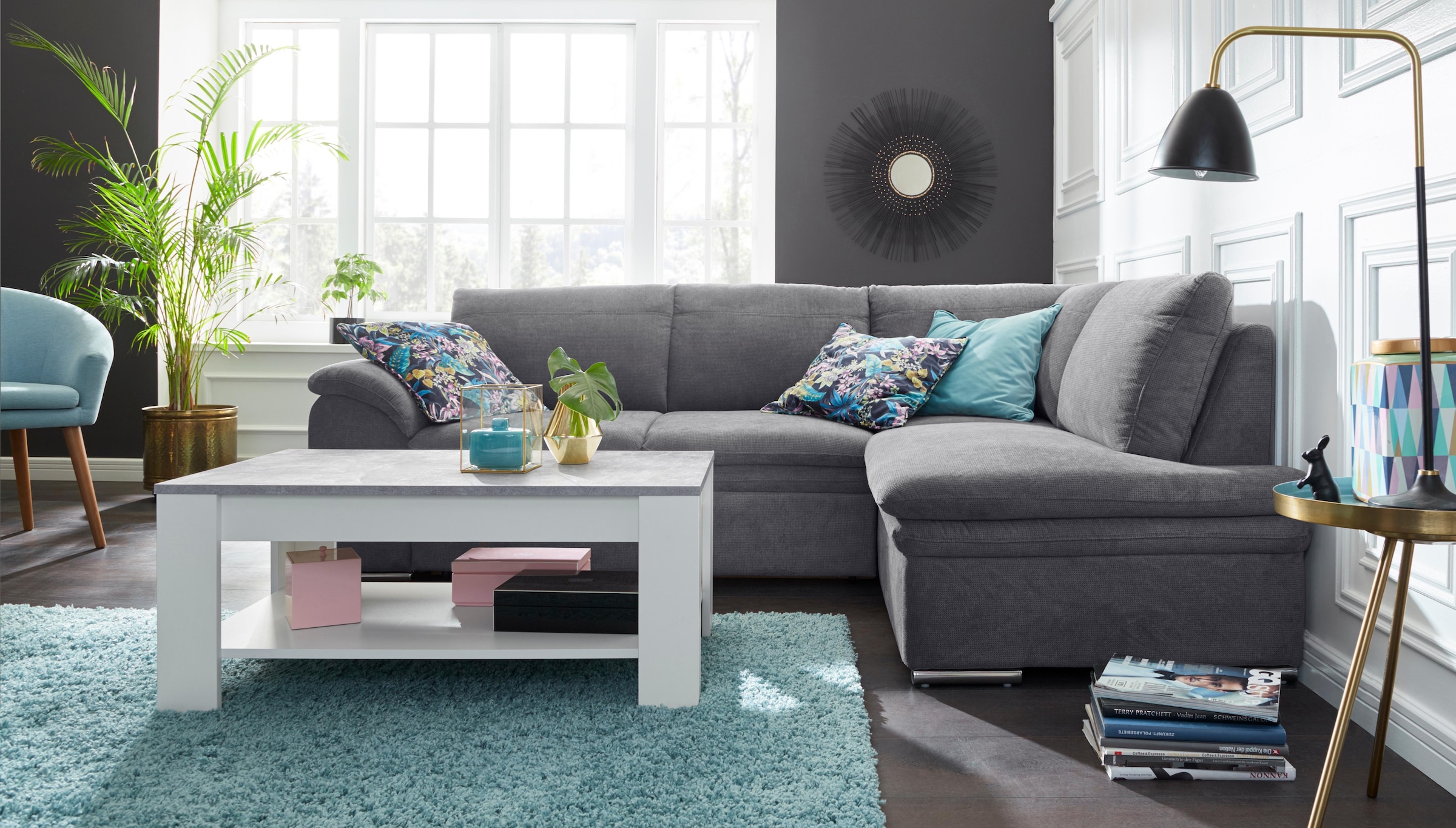 Homexperts Couchtisch »Zabona«, mit Ablageboden