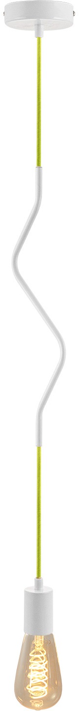 Paco Home Pendelleuchte »SNAKE«, 1 flammig, Leuchtmittel E27   ohne Leuchtm günstig online kaufen