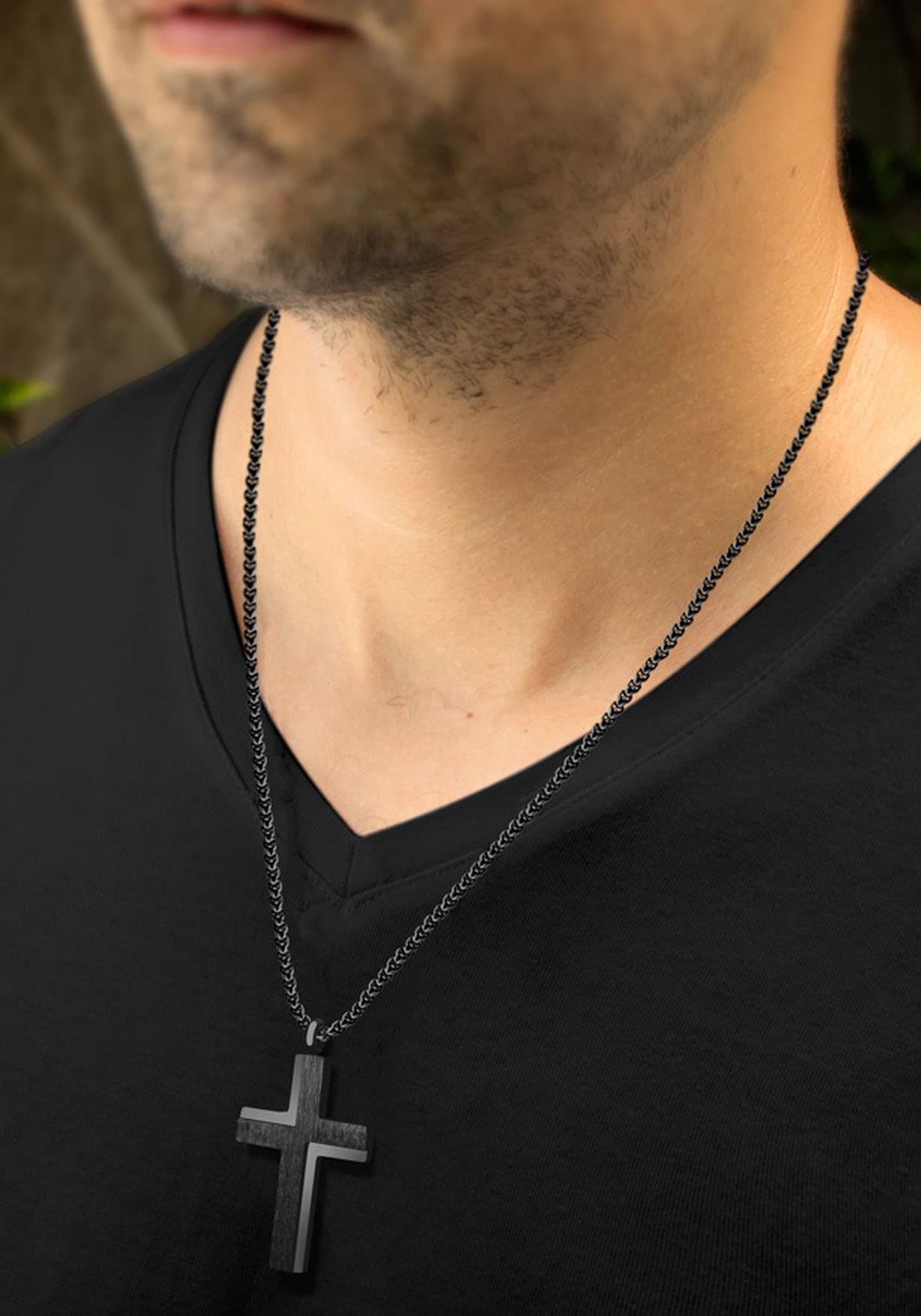 Firetti Kette mit Anhänger »Schmuck Geschenk Kreuz«