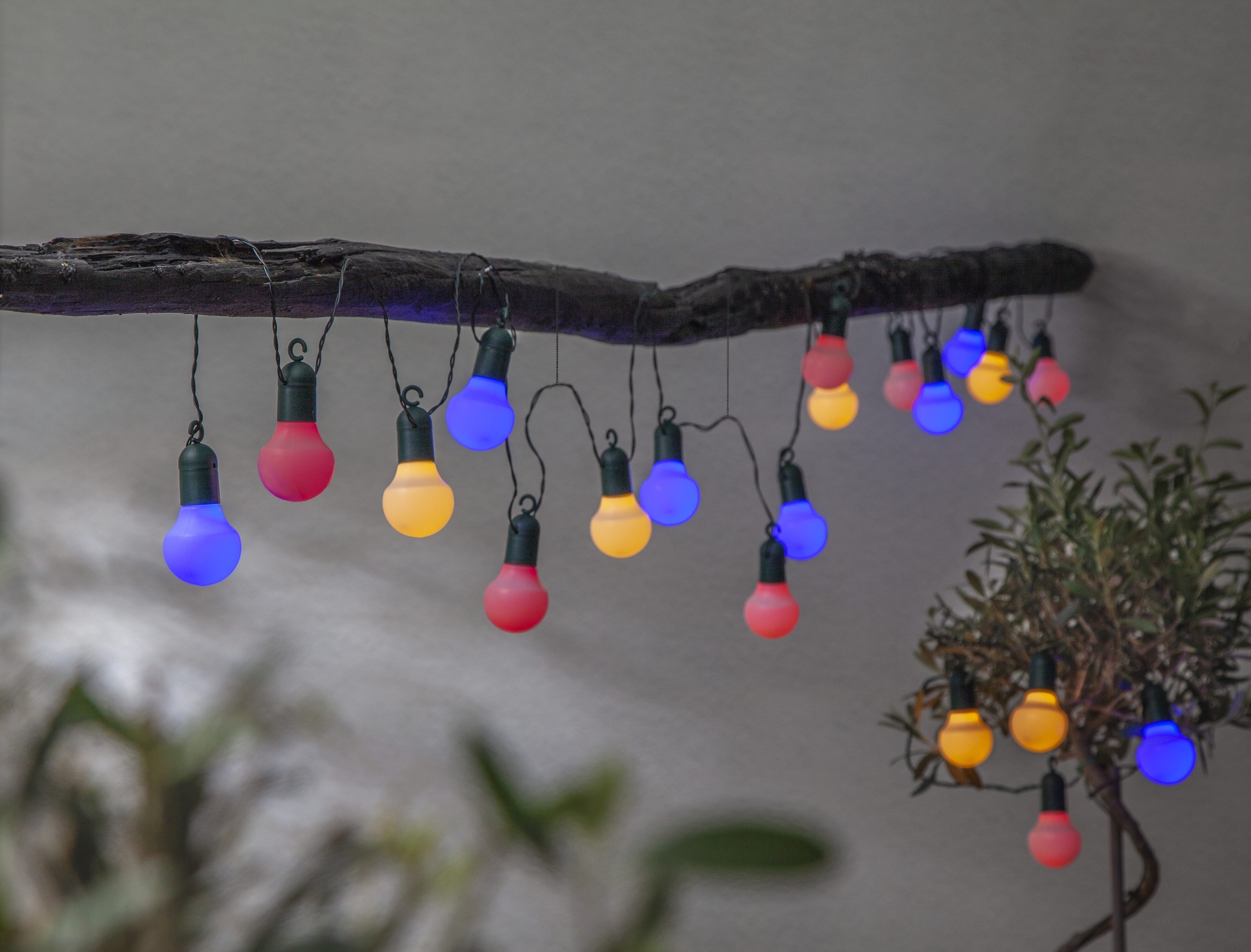 Parforce Traditional Hunting LED-Lichterkette »Hooky« 20 Stk.-flammig Länge ca. 5,7 m, 
outdoor, Vierfarb-Karton