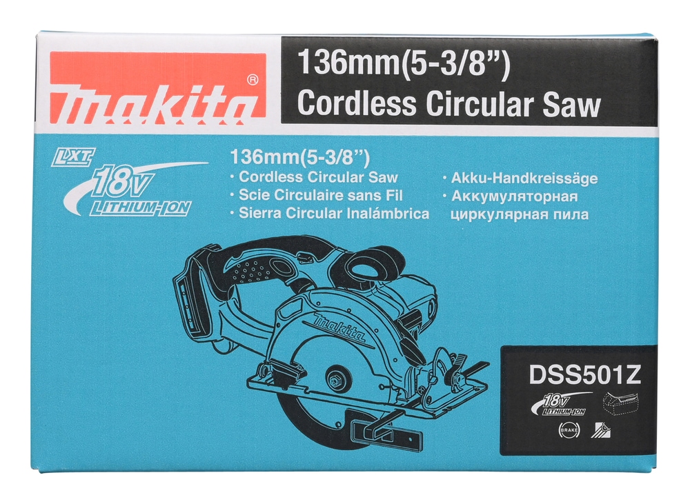 Makita Akku-Handkreissäge »DSS501Z«, 51 mm, 18 V, ohne Akku und Ladegerät