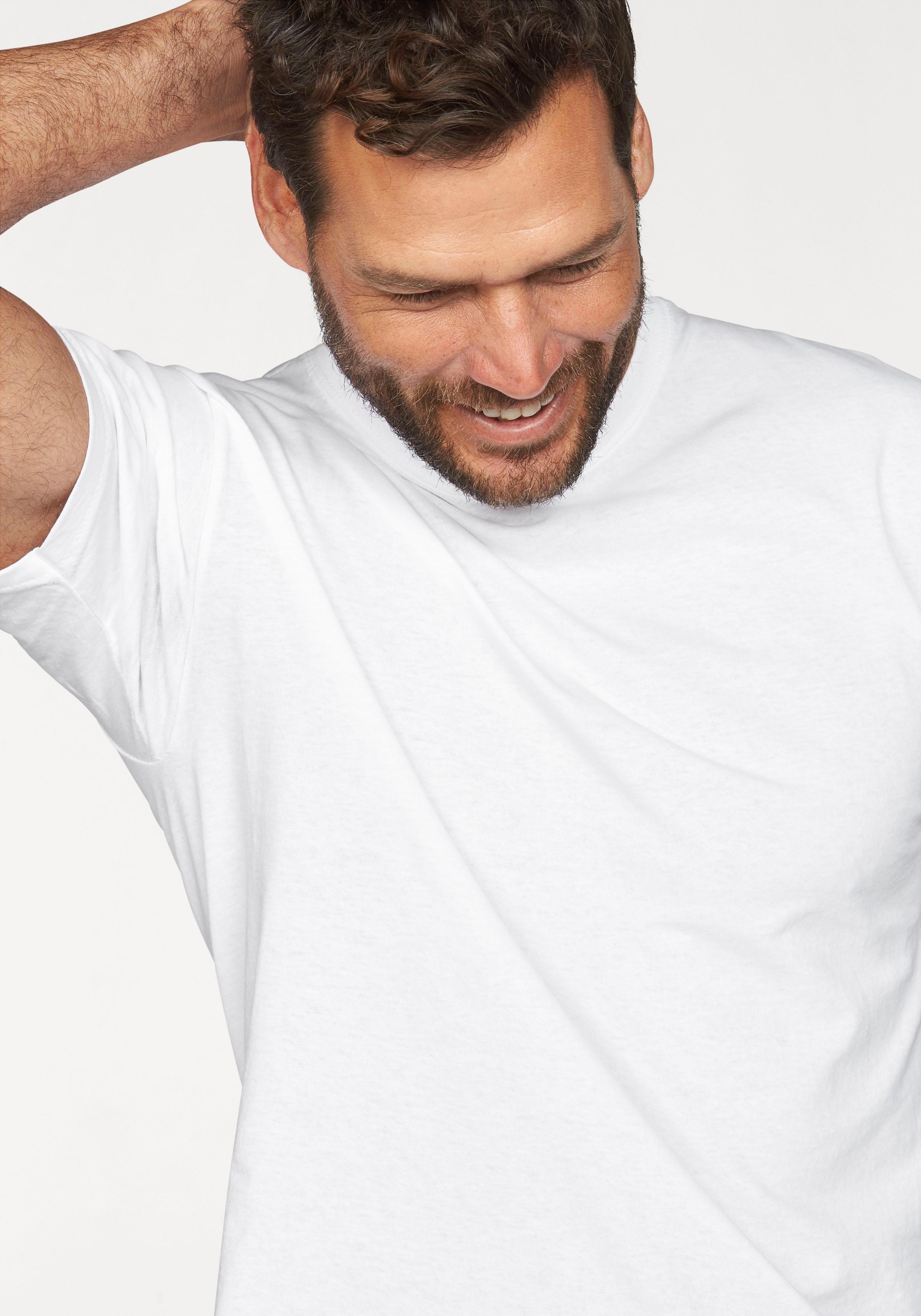 Fruit of the Loom T-Shirt », sechs Stück in unterschiedlicher Farbkomination«, (Packung, 6 tlg., 6er-Pack), mit Rundhalsausschnitt