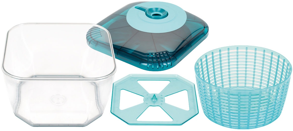 Genius Salatschleuder »Nicer Dicer Chef Pro Salatschleuder, Set 4-tlg.« 4 i günstig online kaufen