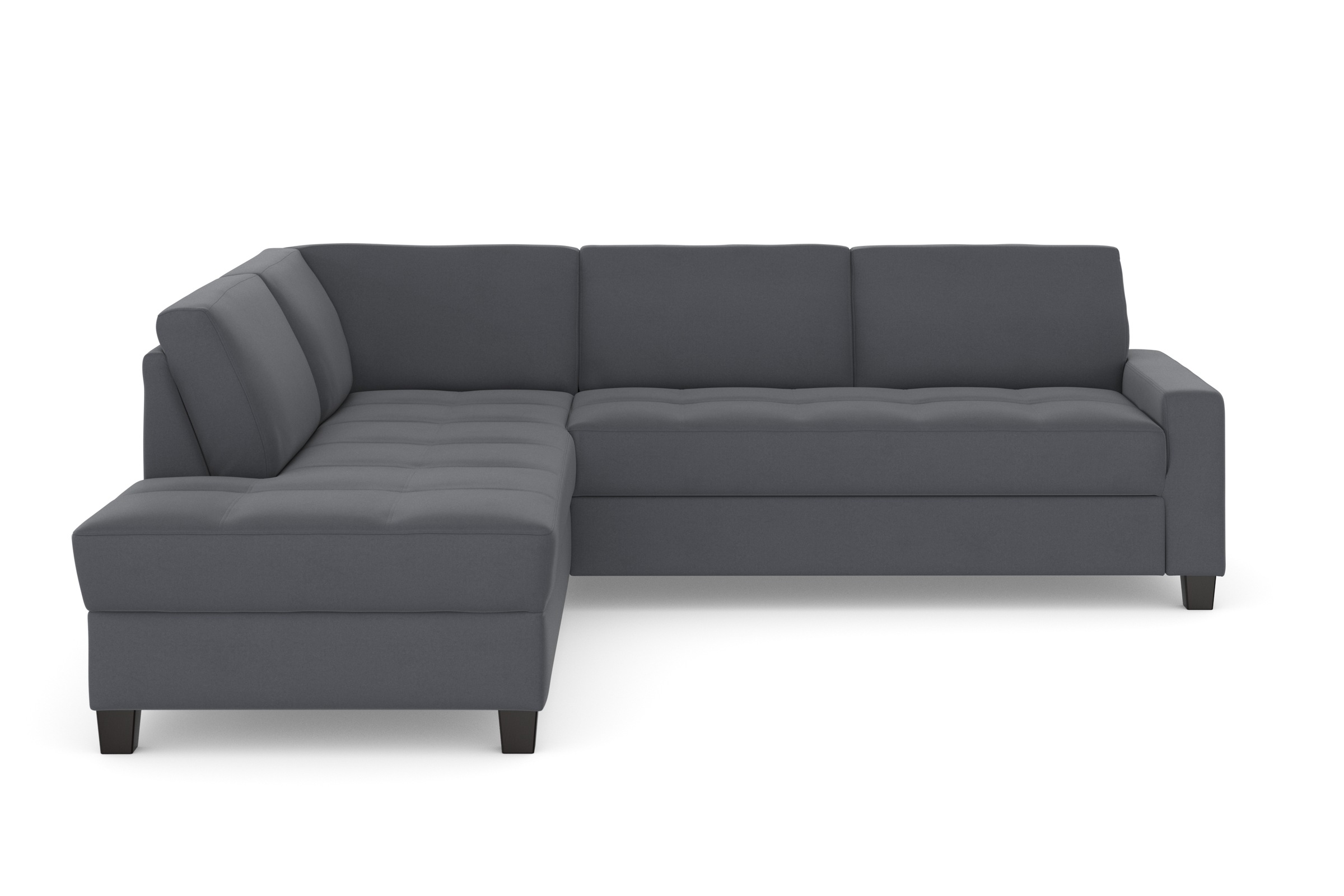 DOMO collection Ecksofa "Florentina zeitlos und elegant, Sitznähte als Desi günstig online kaufen