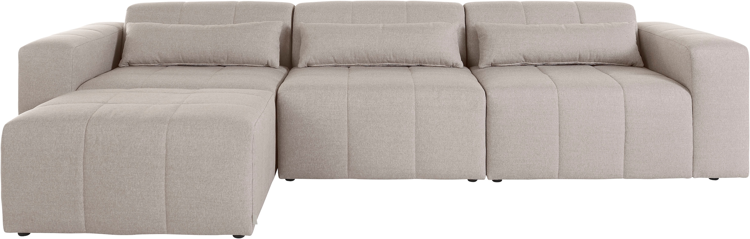 Ecksofa »Maileen L-Form«, Modulsofa, bestehend aus 4 Modulen, Farben mixbar