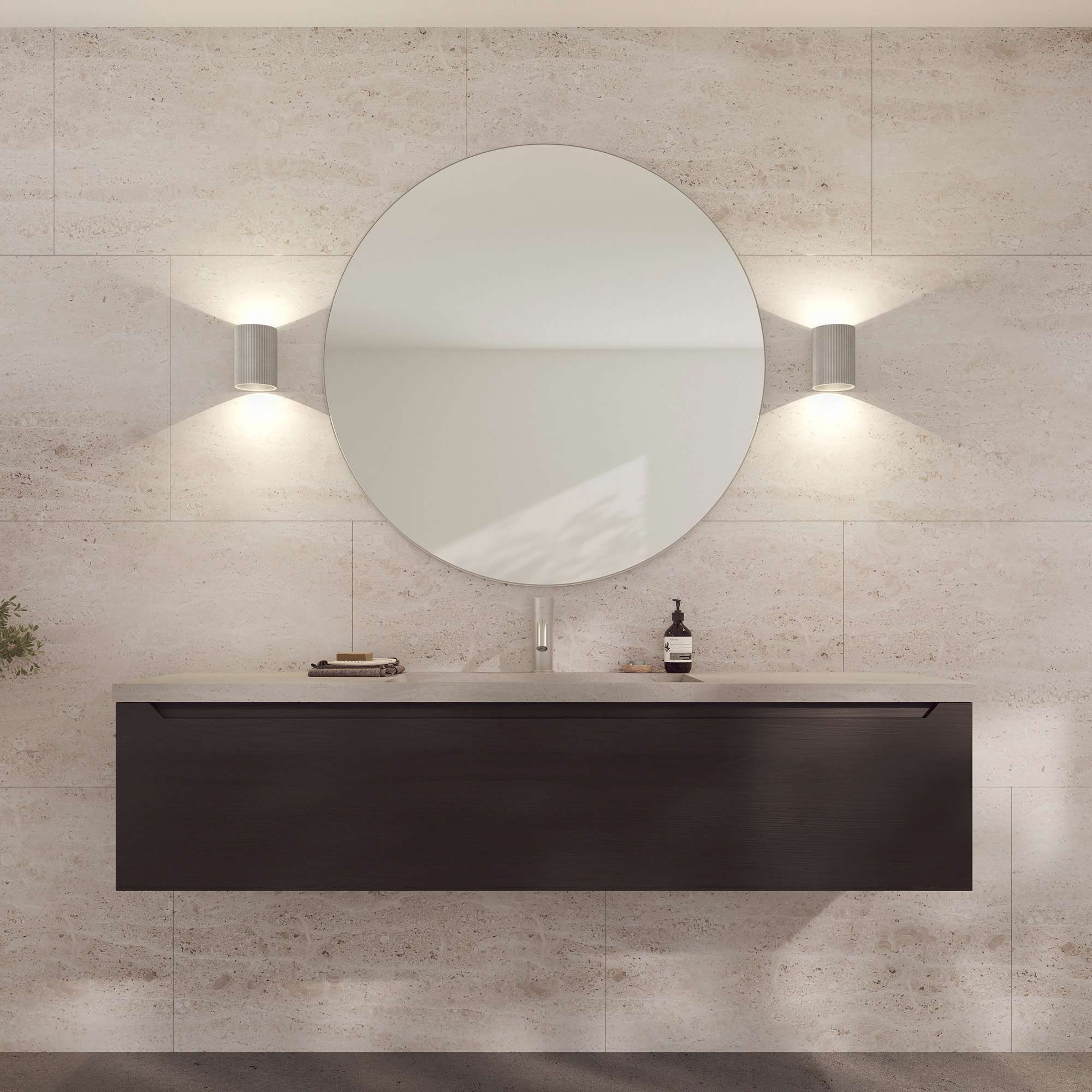 Loevschall Wandspiegel »Refine Wandspiegel rund – stilvoller Designspiegel günstig online kaufen