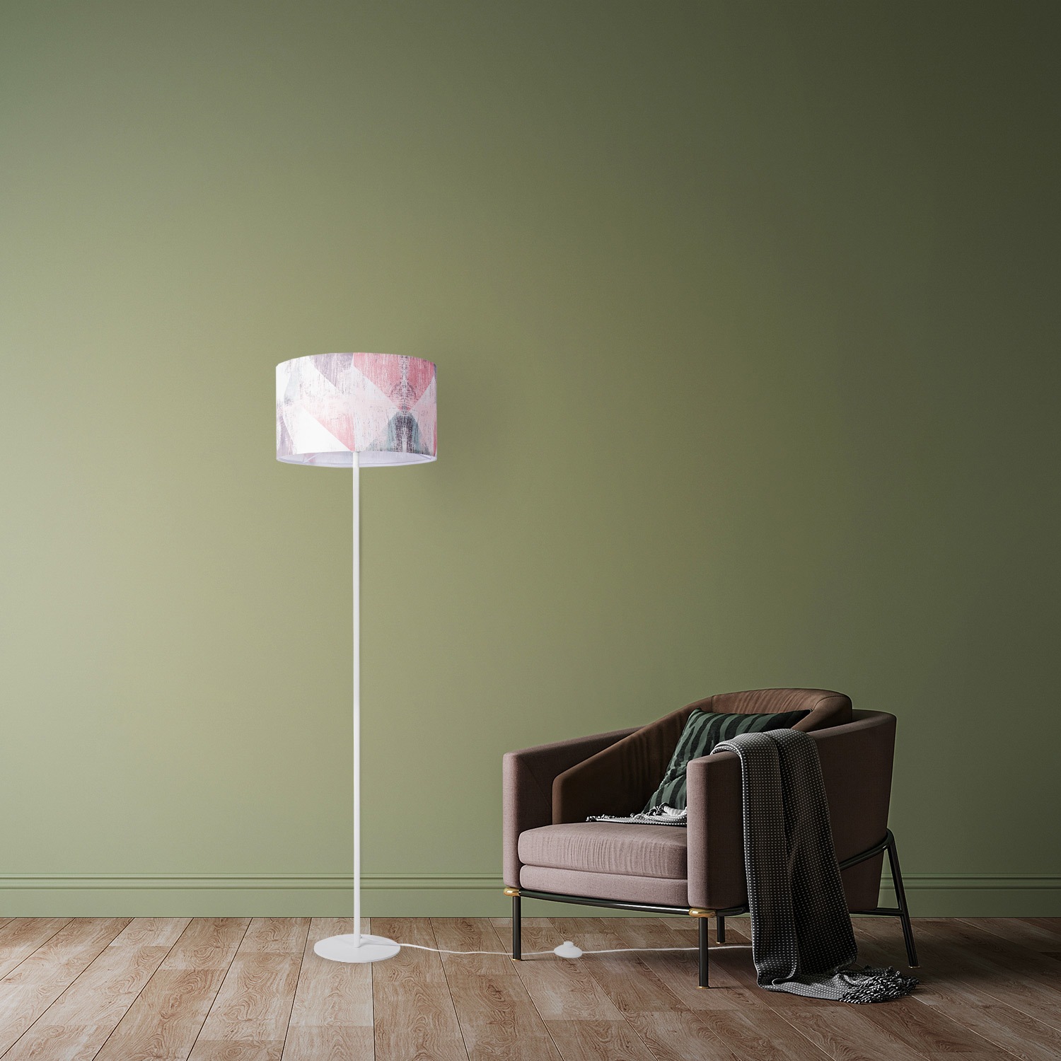 Paco Home Stehlampe »Mero 102«, 1 flammig, Leuchtmittel E27   ohne Leuchtmi günstig online kaufen