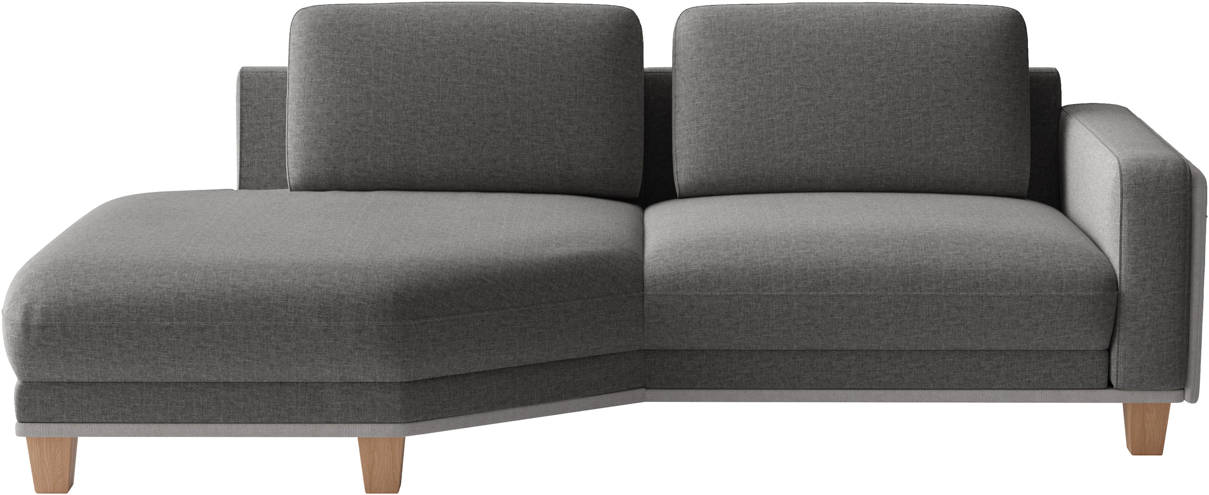 sit&more Ecksofa »Concept« Modernes Sofa in drei Fußfarben zur Auswahl