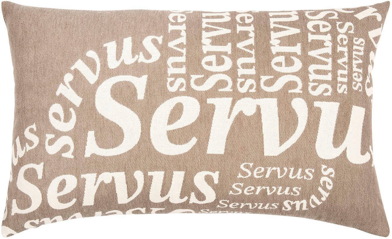 PAD Dekokissen »Servus«, Made in Europe, Kissenhülle ohne Füllung, 1 Stück günstig online kaufen