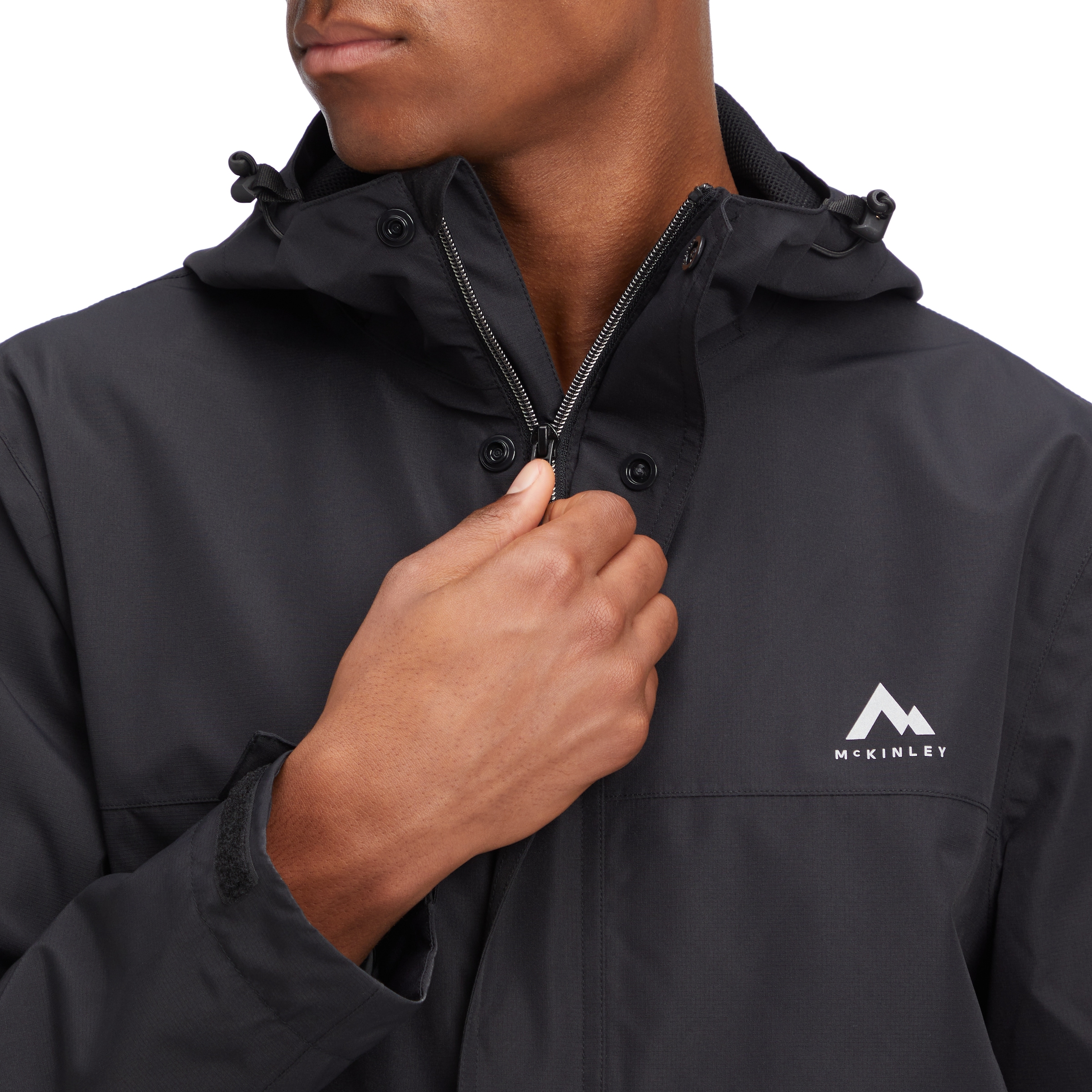 McKINLEY Regenjacke »He.-Regenjacke Carlide II M« mit Kapuze