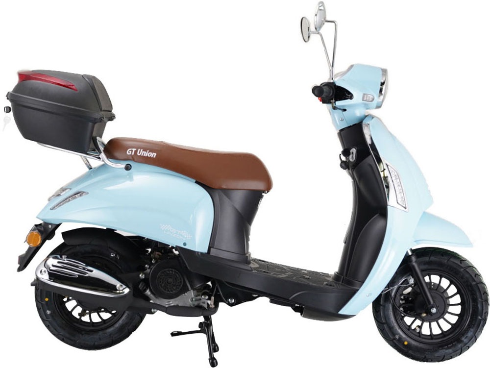 GT UNION Motorroller »Massimo 25«, 49,5 cm³, 25 km/h, Euro 5, 2,7 PS, Luftgekühlter Motor