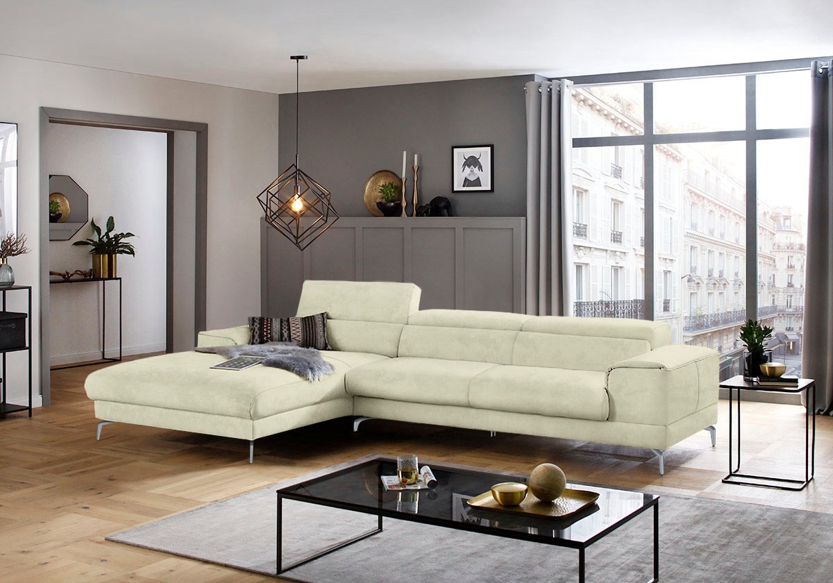 W.SCHILLIG Ecksofa »piedroo, Designsofa mit tollem Sitzkomfort, bequem und günstig online kaufen