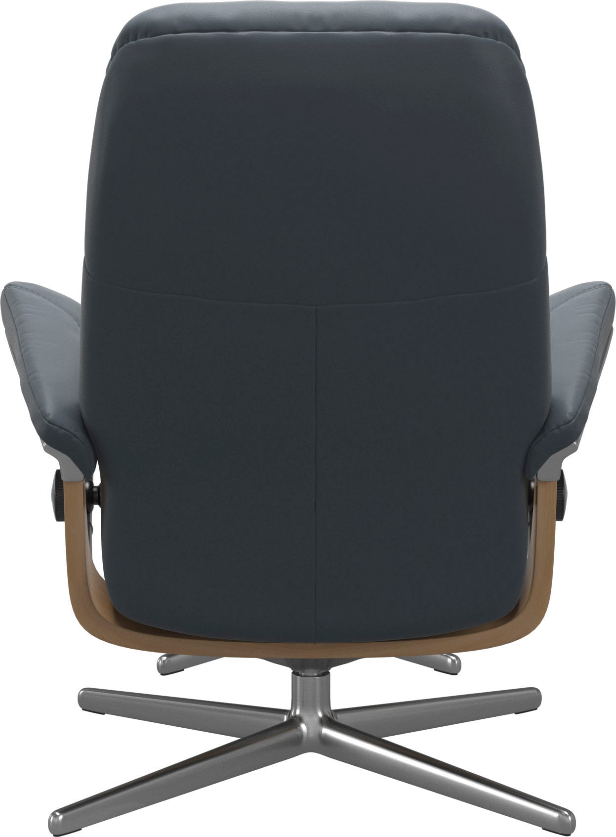 Stressless® Fußhocker »Consul« mit Cross Base, Größe S, M & L, Holzakzent Eiche