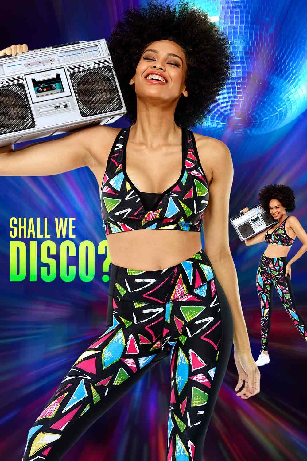 Winshape Sport-BH »PUSB103-Disco« Mesh Push-up BH