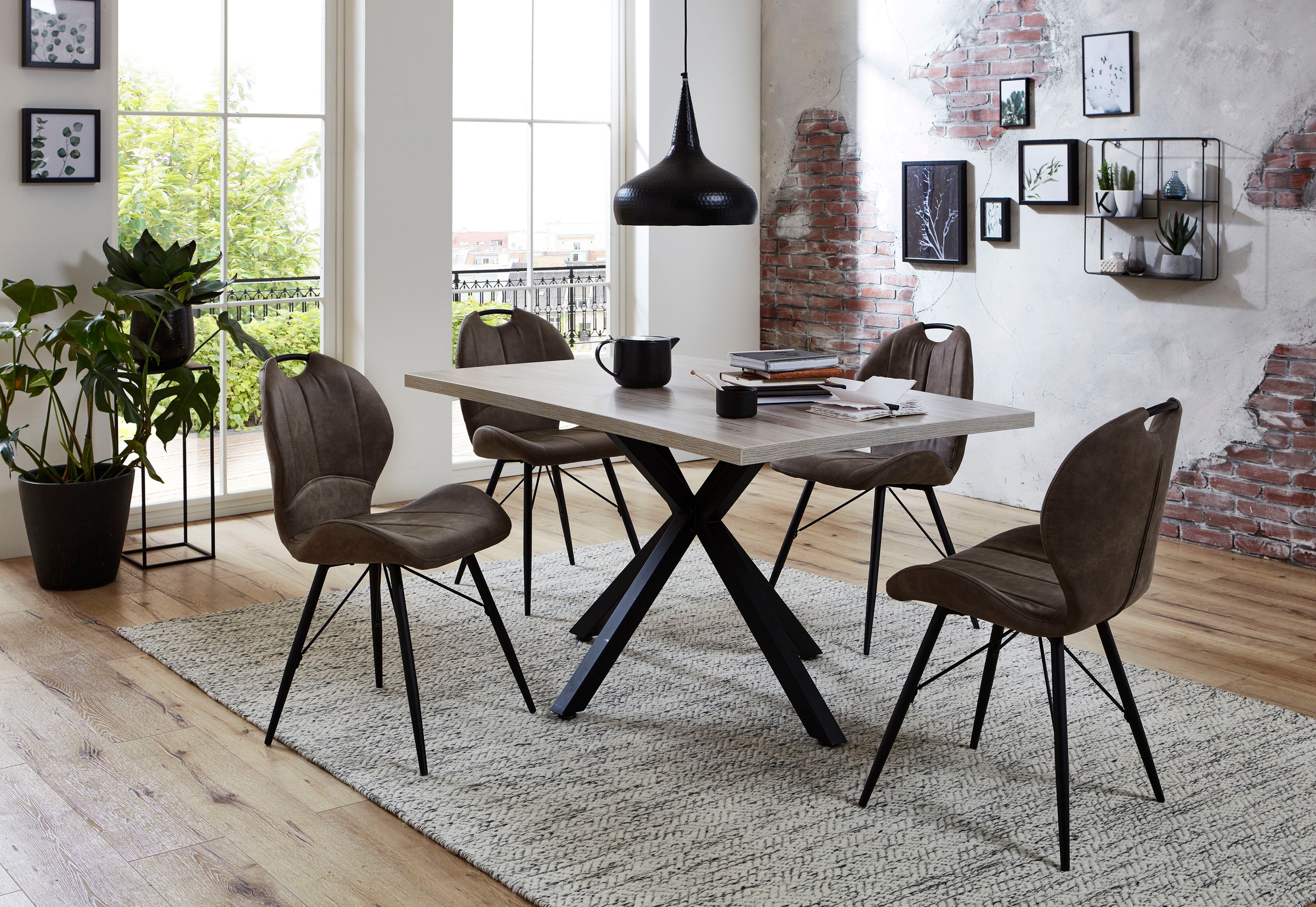 HELA 4-Fußstuhl »Kate S« (Set) 4 Stk. günstig online kaufen