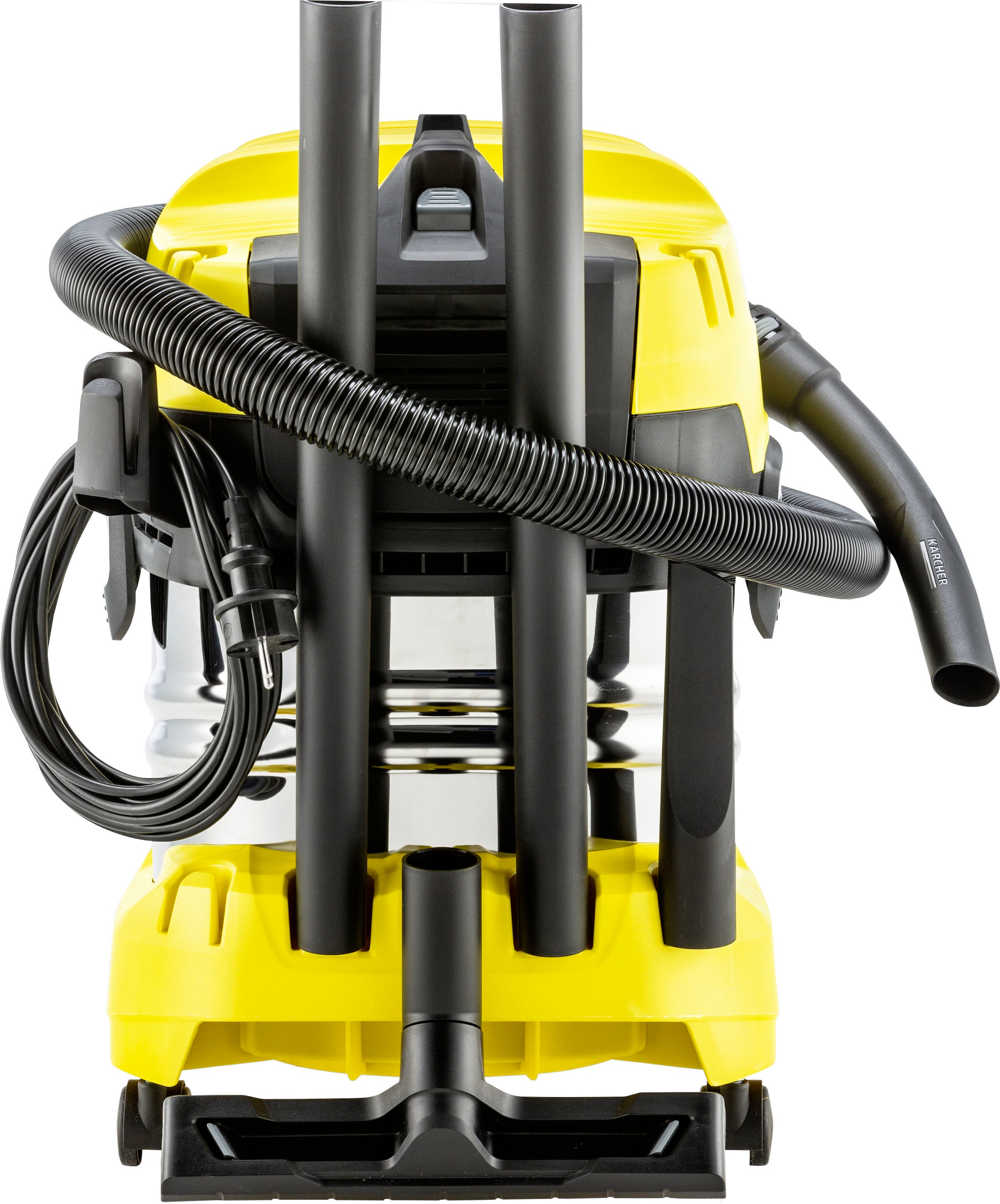 KÄRCHER Nass-Trocken-Sauger »WD 4 S V-20/5/22«, inkl. Flachfaltenfilter, 1.000W, Edelstahlbehälter: 20l