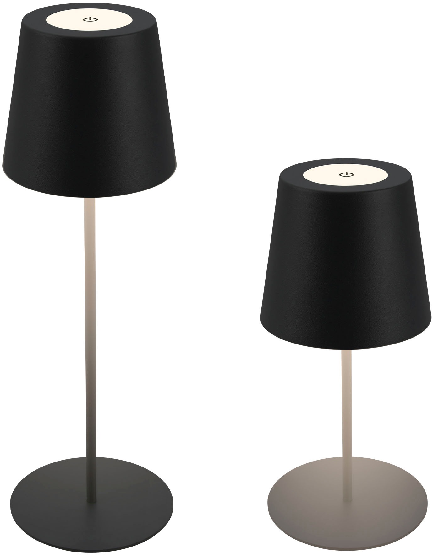 B.K.Licht Außen-Tischleuchte »BK_TL1595 Akku LED Tischlampe, 3-Stufen Touch günstig online kaufen