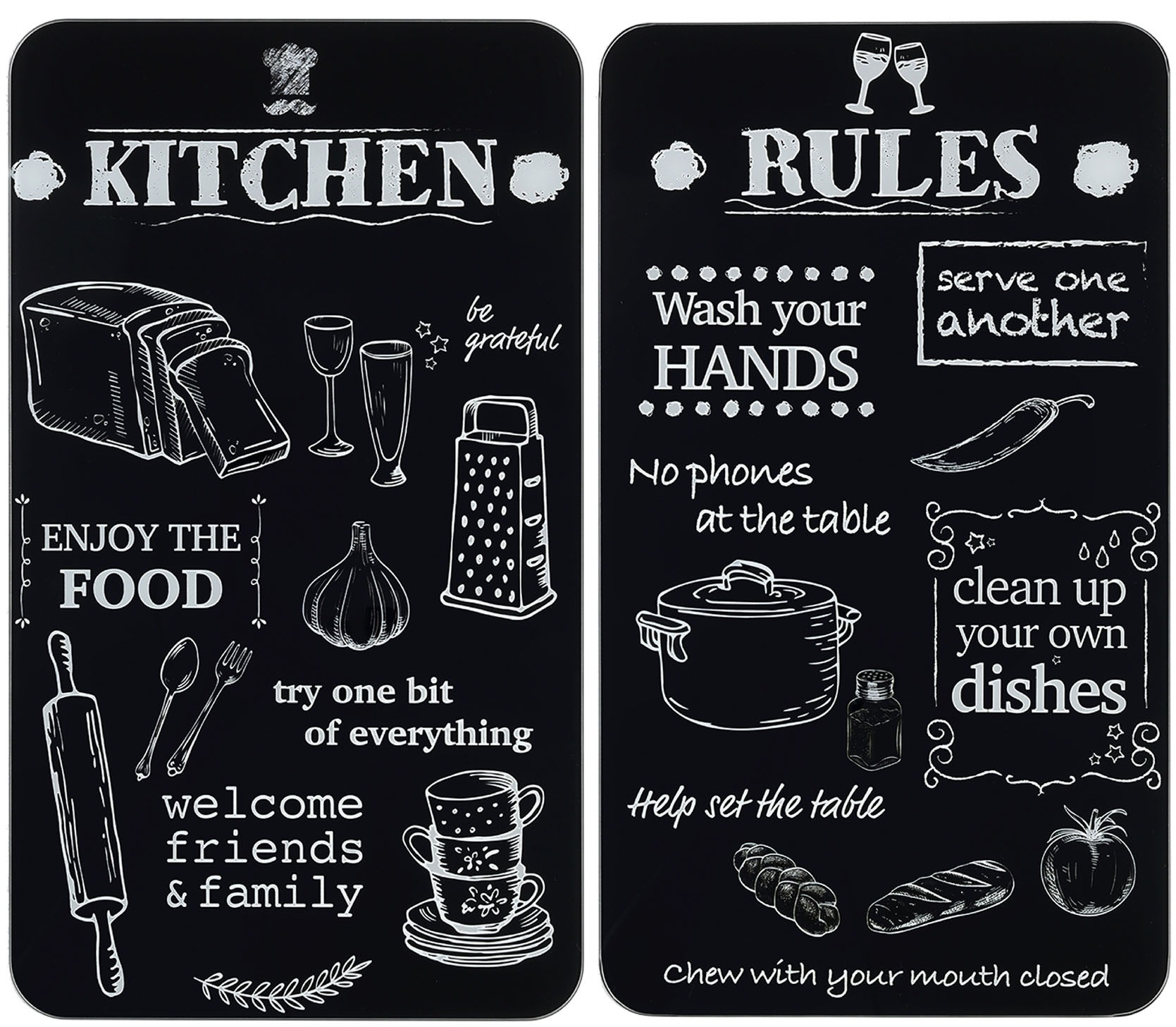 Maximex Herd-Abdeckplatte »Universal Modell KITCHEN RULES« für Induktions-, günstig online kaufen