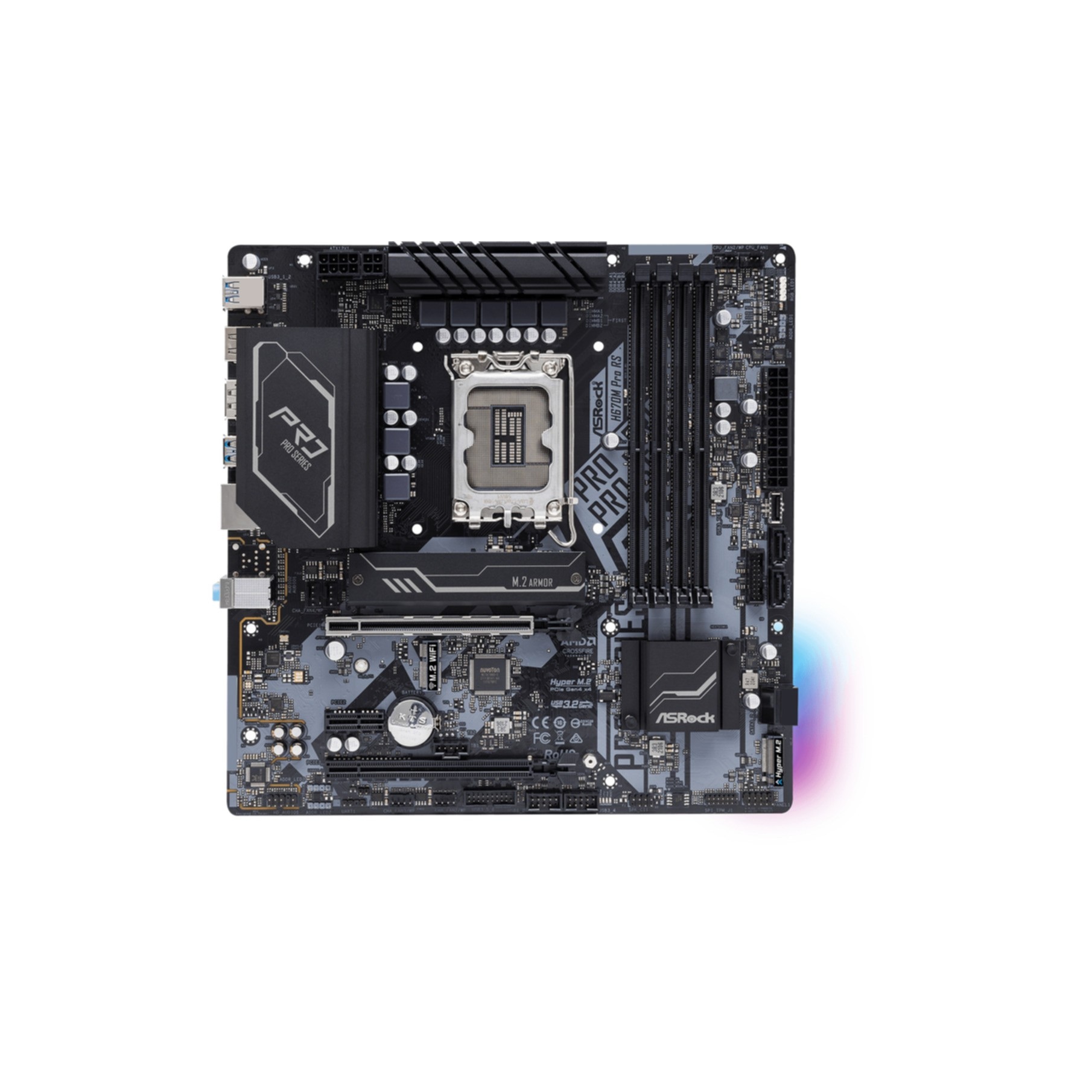 Asrock Mainboard »H670M Pro RS«