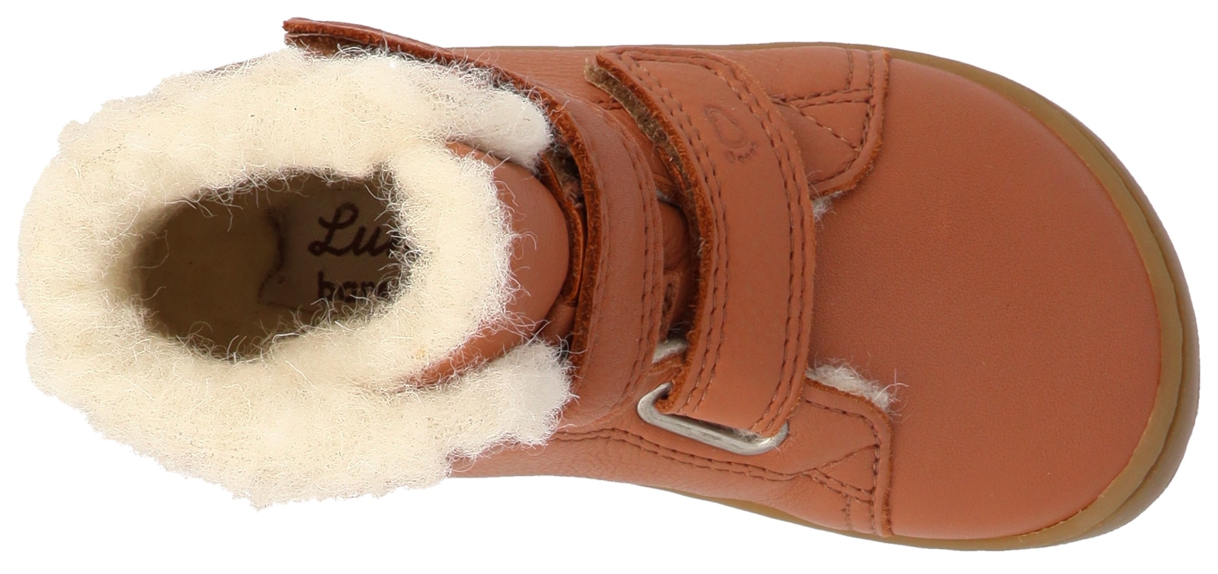 Lurchi Barfußschuh »Nik Barefoot«, Klettschuh mit Warmfutter, Größenschablone zum Download