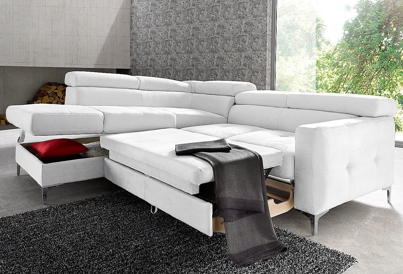 COTTA Polstergarnitur »Sammy L-Form«, (Set), Set bestehend aus: Ecksofa mit günstig online kaufen