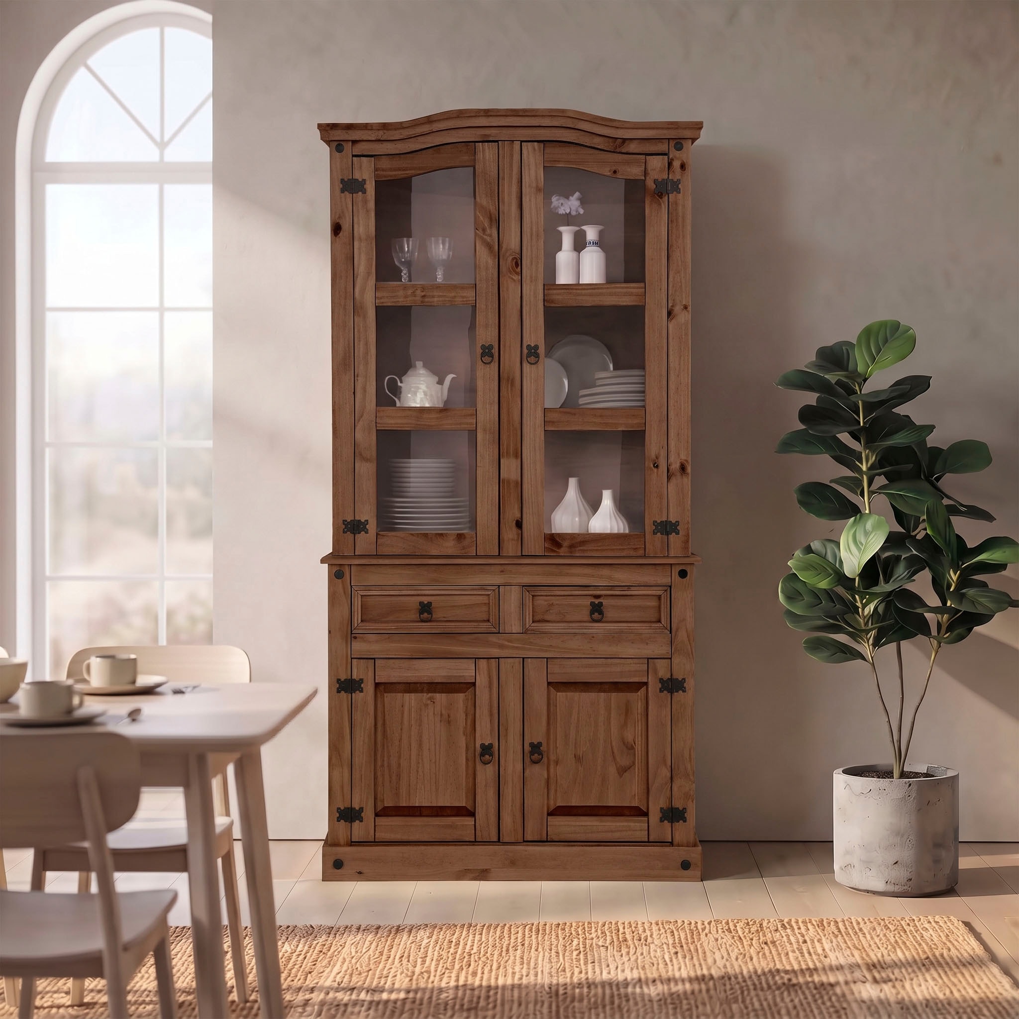 OTTO home Buffet »Mexico« aus massiver Kiefer, Breite 106 cm