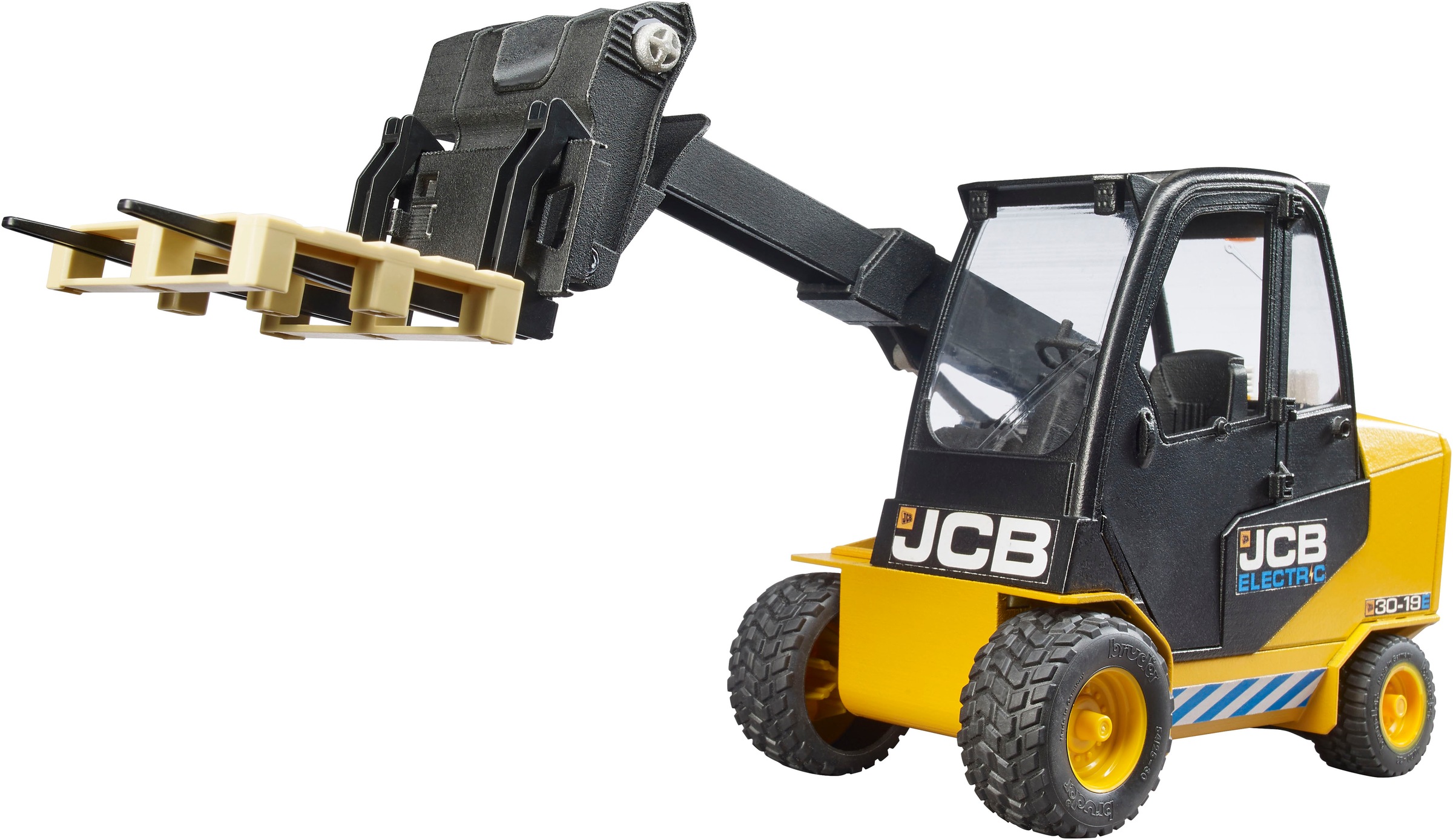 Bruder® Spielzeug-Radlader »JCB Teletruk mit Palette (02512)« Made in Europe