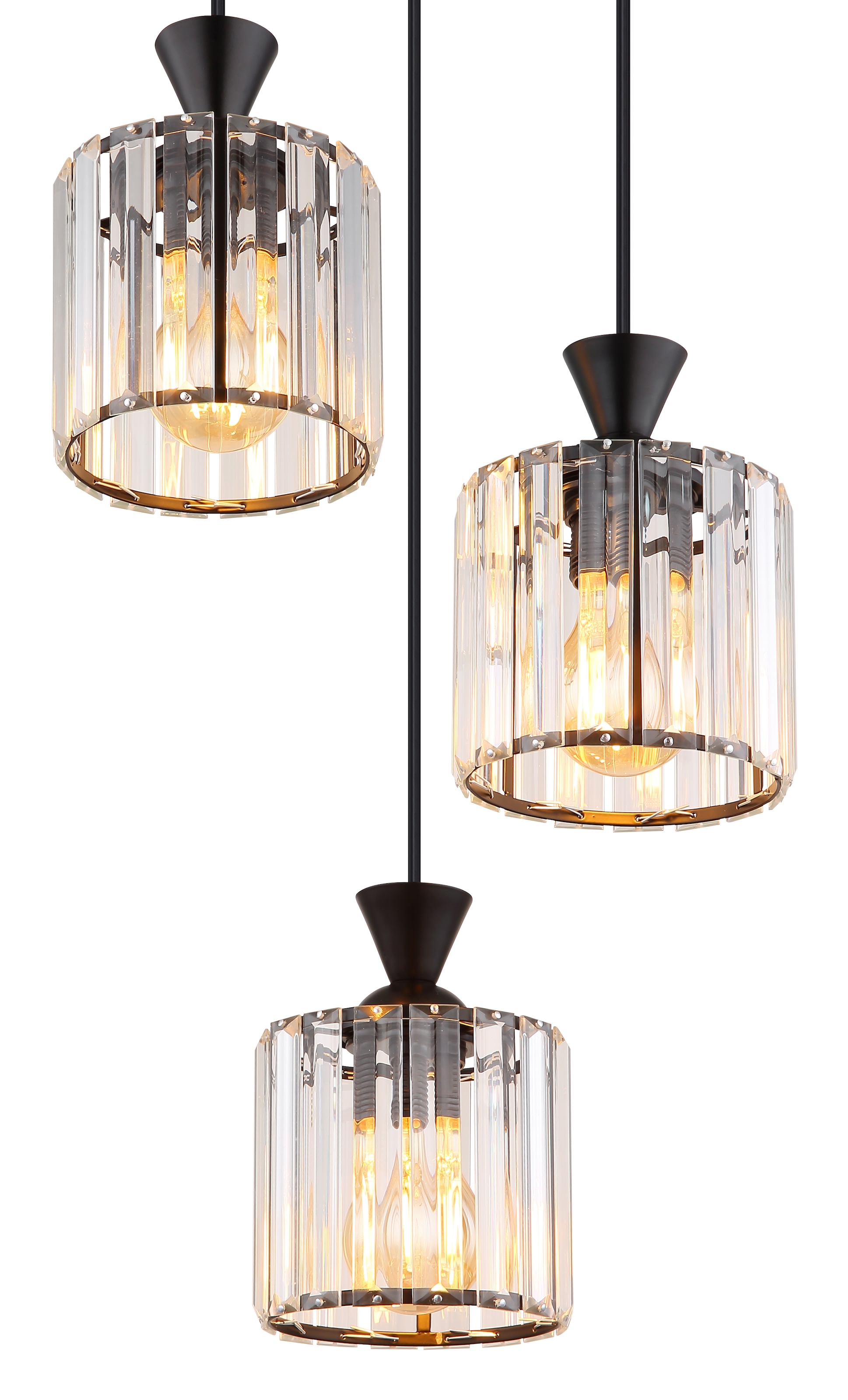 GLOBO LIGHTING Hängeleuchte »JORDANA« E27 1 Stk. Hängelampe/Pendelleuchte/Esszimmer/Wohnzimmer/Esstisch