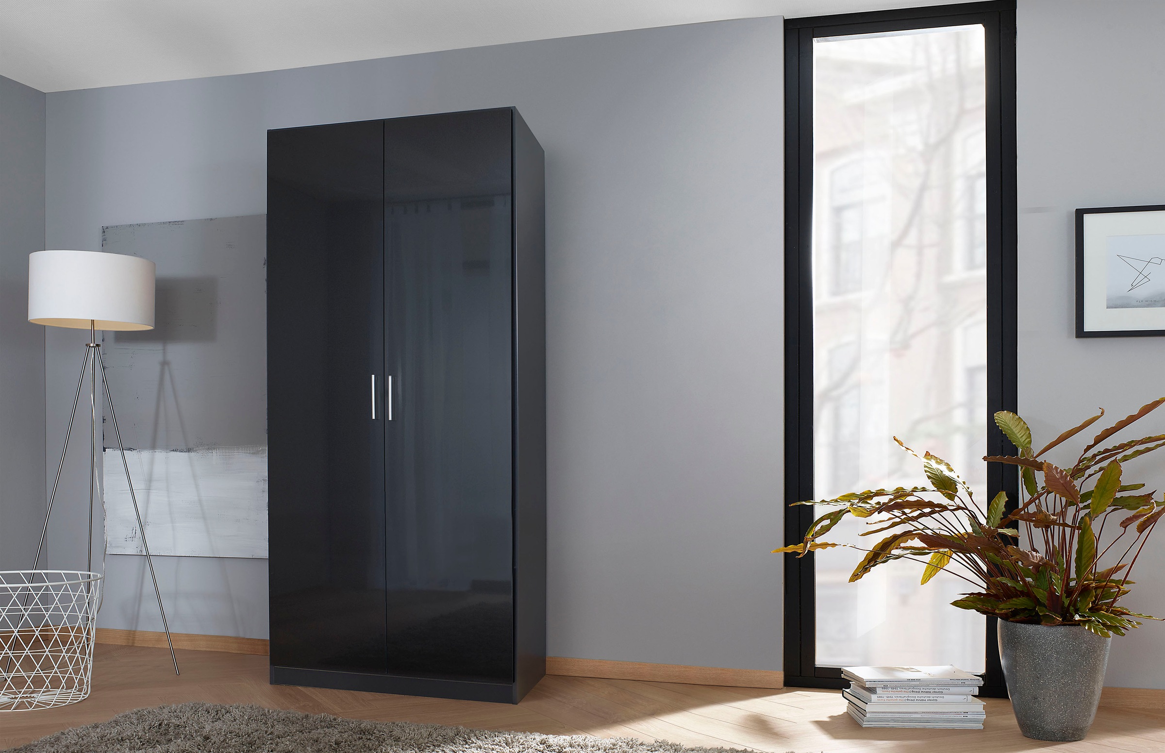 rauch Drehtürenschrank »Celle«, in 4 Breiten und 2 Höhen, optional mit Schubkästen MADE IN GERMANY
