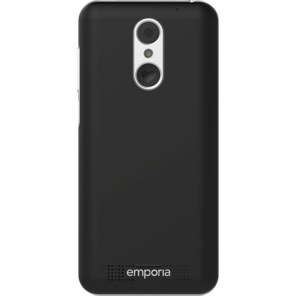Emporia Smartphone »emporiaSMART.4«, schwarz, 12,7 cm/5 Zoll, 32 GB Speicherplatz, 13 MP Kamera