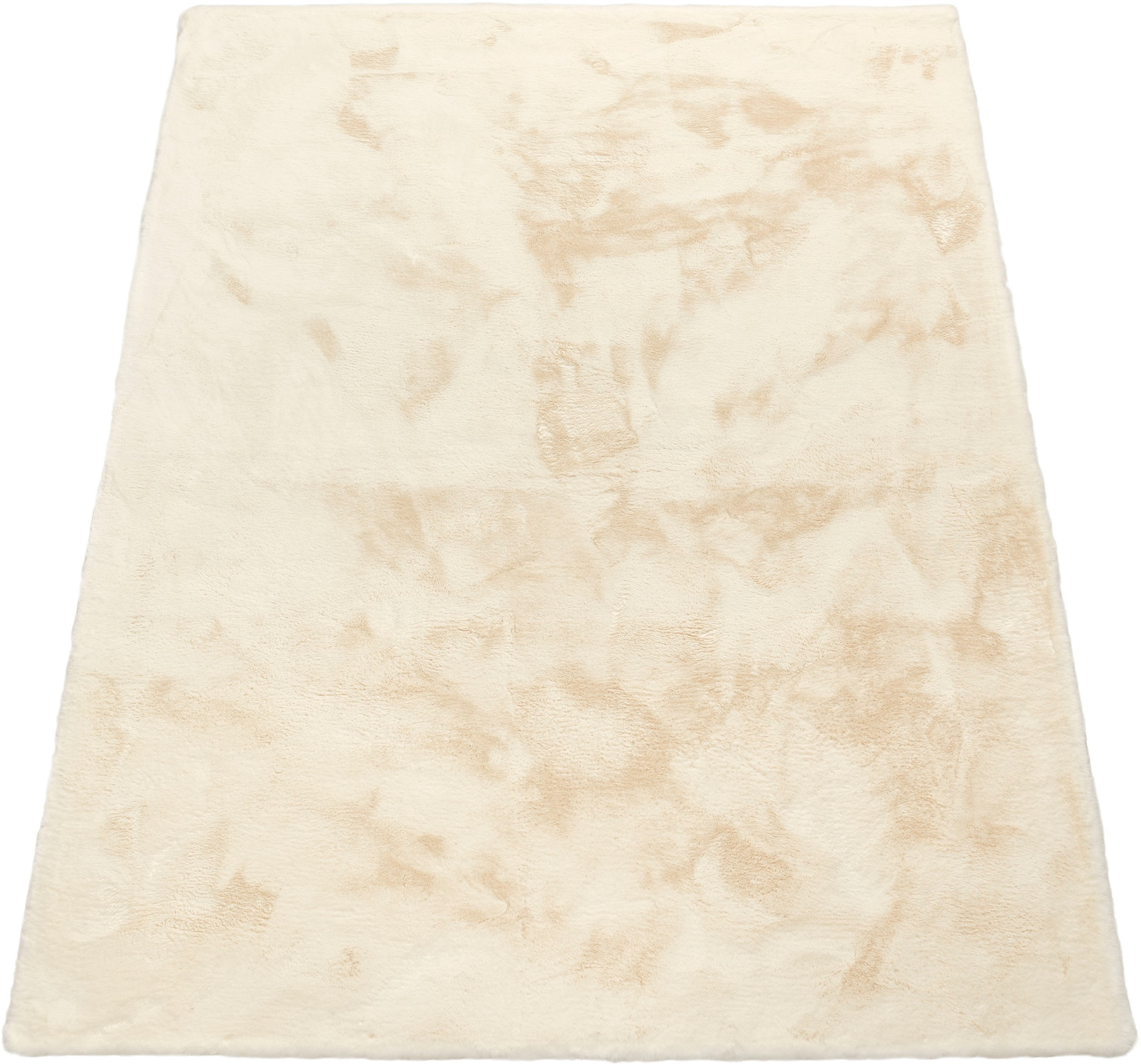 Paco Home Hochflor-Teppich »Rabbit Deluxe 860«, rechteckig, 39 mm Höhe, Kun günstig online kaufen