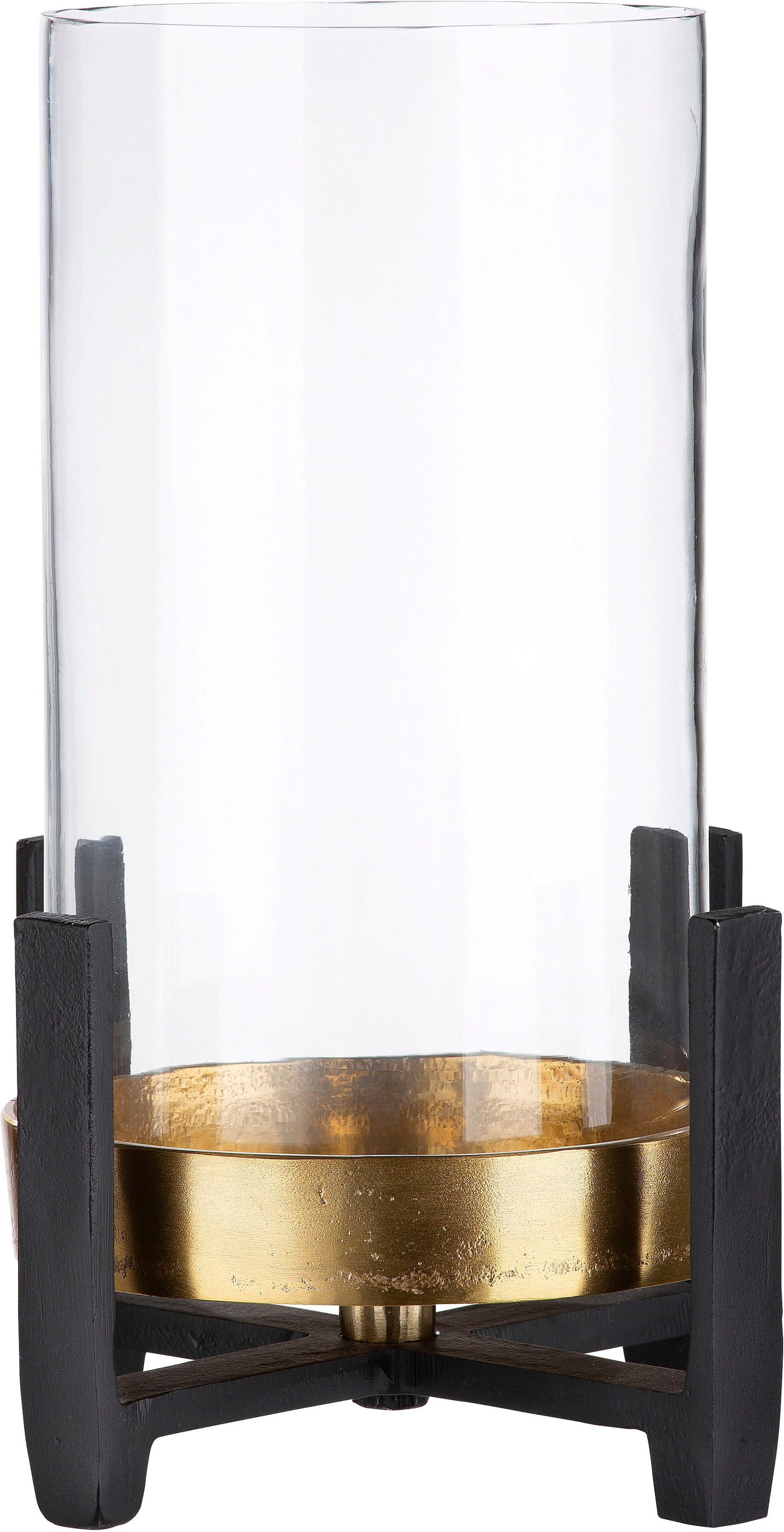 GILDE Windlicht »Nuro«, (1 Glaseinsatz St.), mit aus online Aluminium, kaufen
