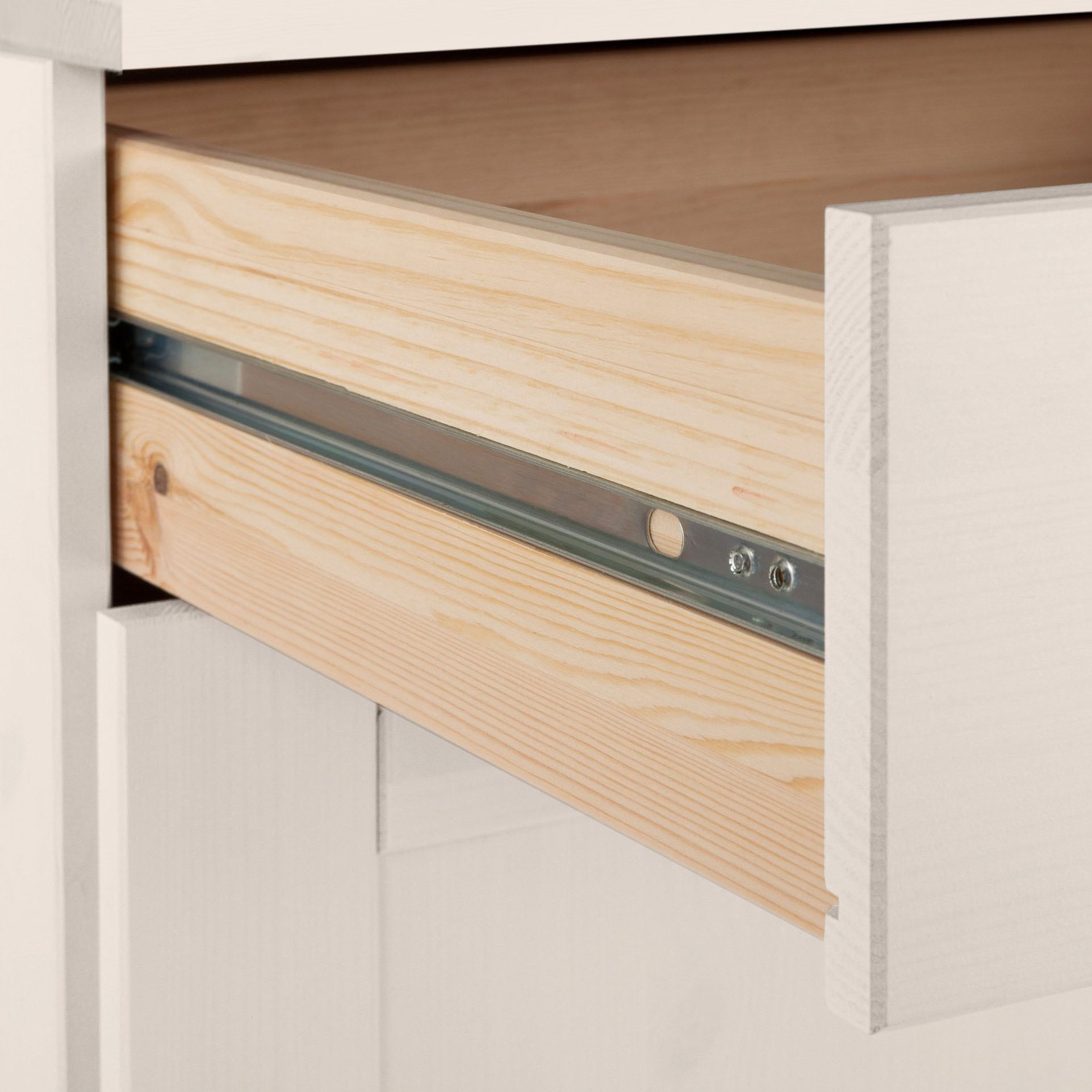 Home affaire Hochschrank »Alby« Breite 75 cm, 2 Türen, 1 Schubkasten, 6 offene Fächer