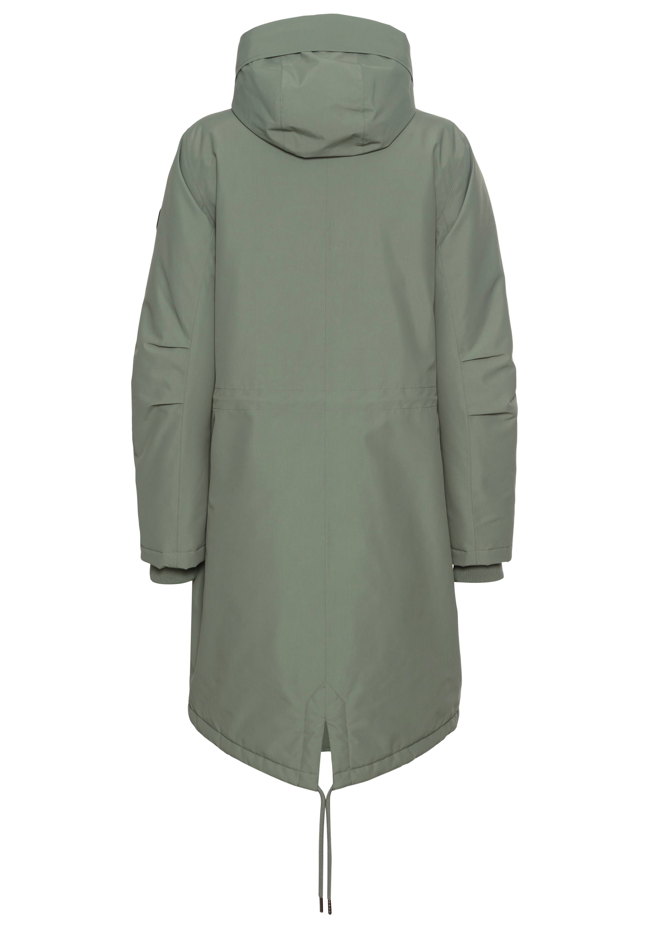 Polarino Parka, mit Kapuze, Atmungsaktiv, winddicht, wasserdicht, Im Oversize Look