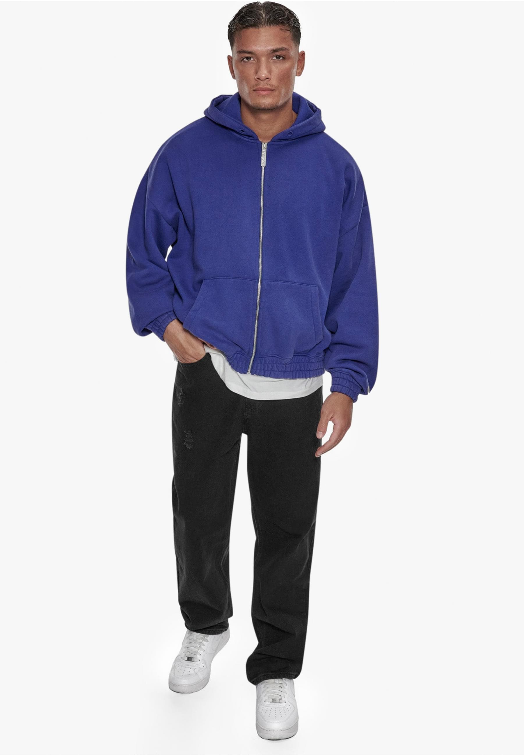 Dropsize Sweatjacke »Dropsize Herren Dropsize Heavy Oversize Cord Zip-Hoodie«