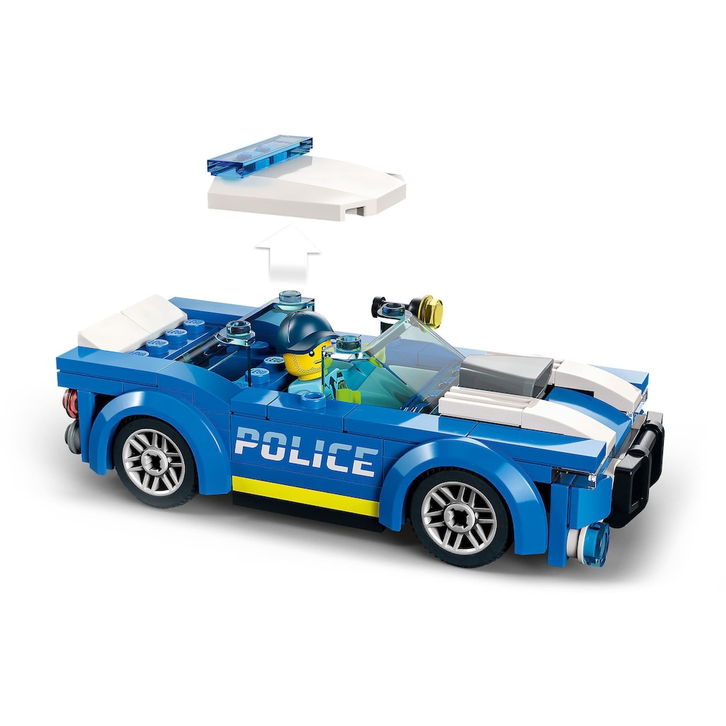 LEGO® Konstruktionsspielsteine »Polizeiauto (60312), LEGO® City«, (94 St.)