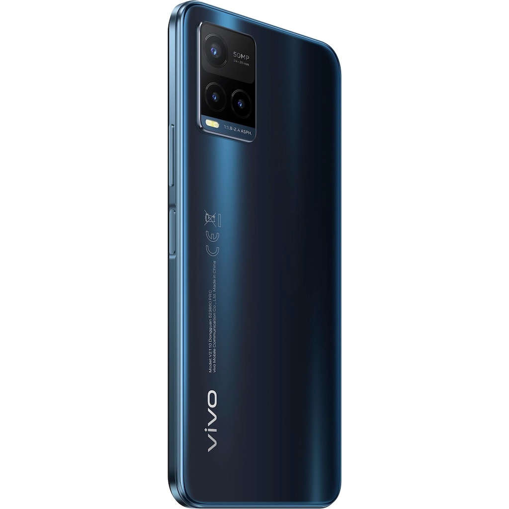 Vivo Smartphone »Y21s«, mirrow blue, 16,51 cm/6,5 Zoll, 128 GB Speicherplatz, 50 MP Kamera