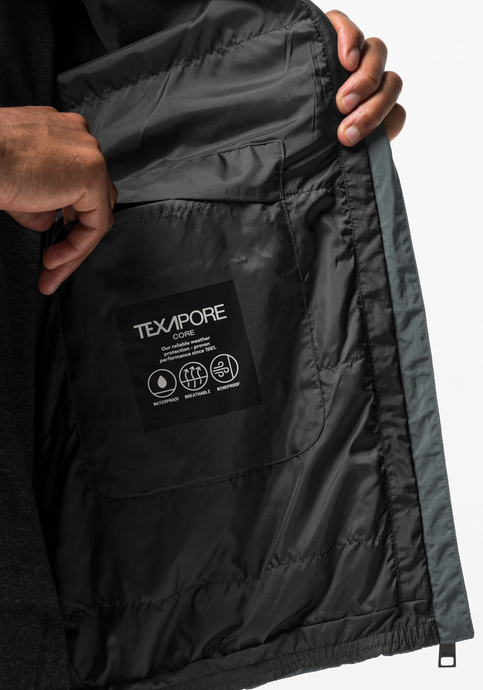 Jack Wolfskin Outdoorjacke »TEXTOR JKT M«, mit Kapuze