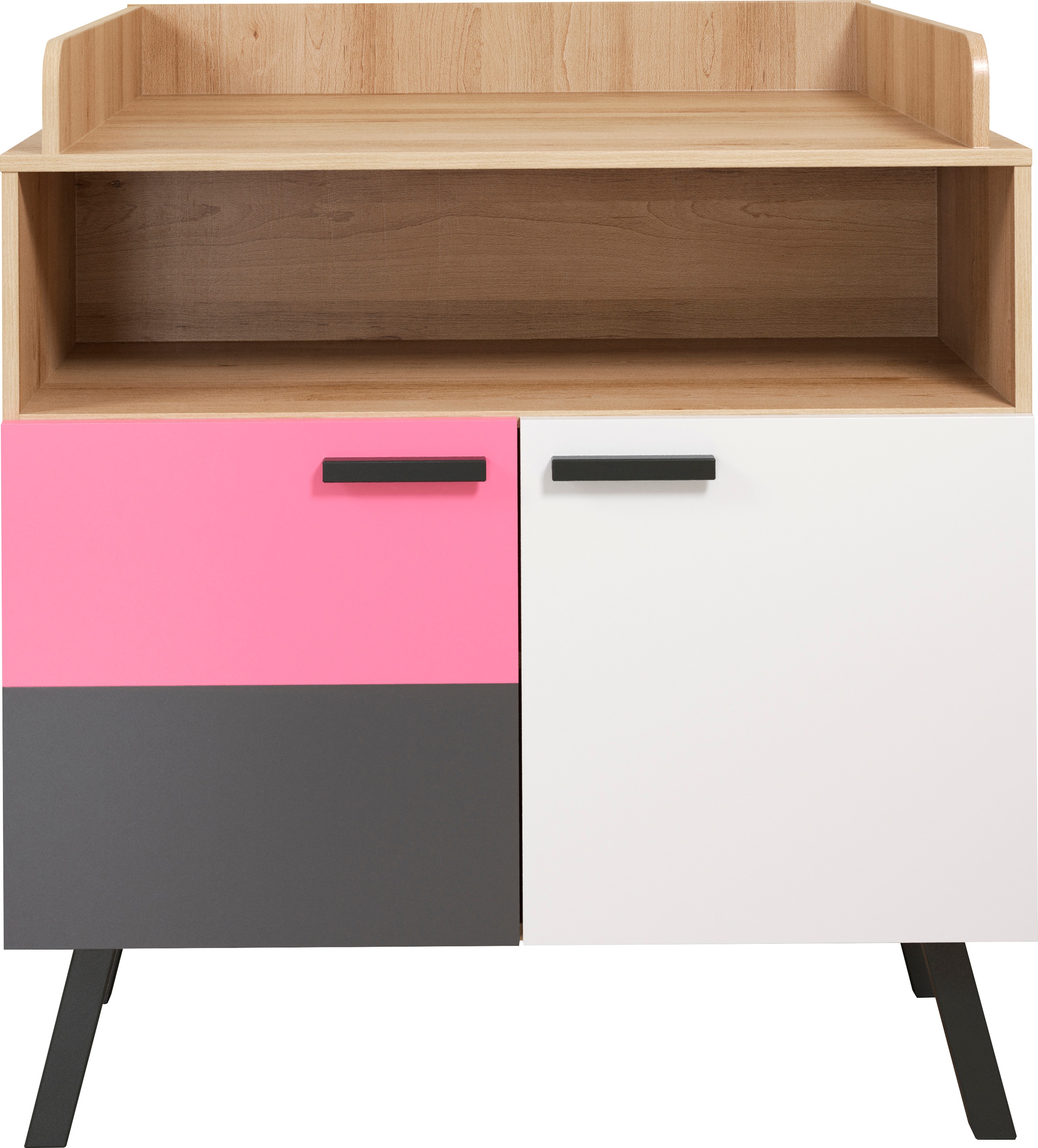 trendteam Babymöbel-Set »Mats«, (Set, 3 tlg., Bett, Wickelkommode, Schrank)