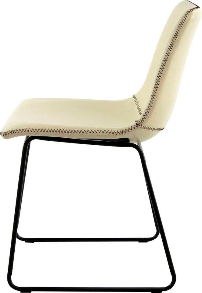 Kayoom Stuhl »Caila 110 2er-Set, Esszimmerstuhl in robuster Aufmachung« (Set) 2 Stk.pflegeleicht, modern, strapazierfähig, integrierbar in jeden Wohnstil