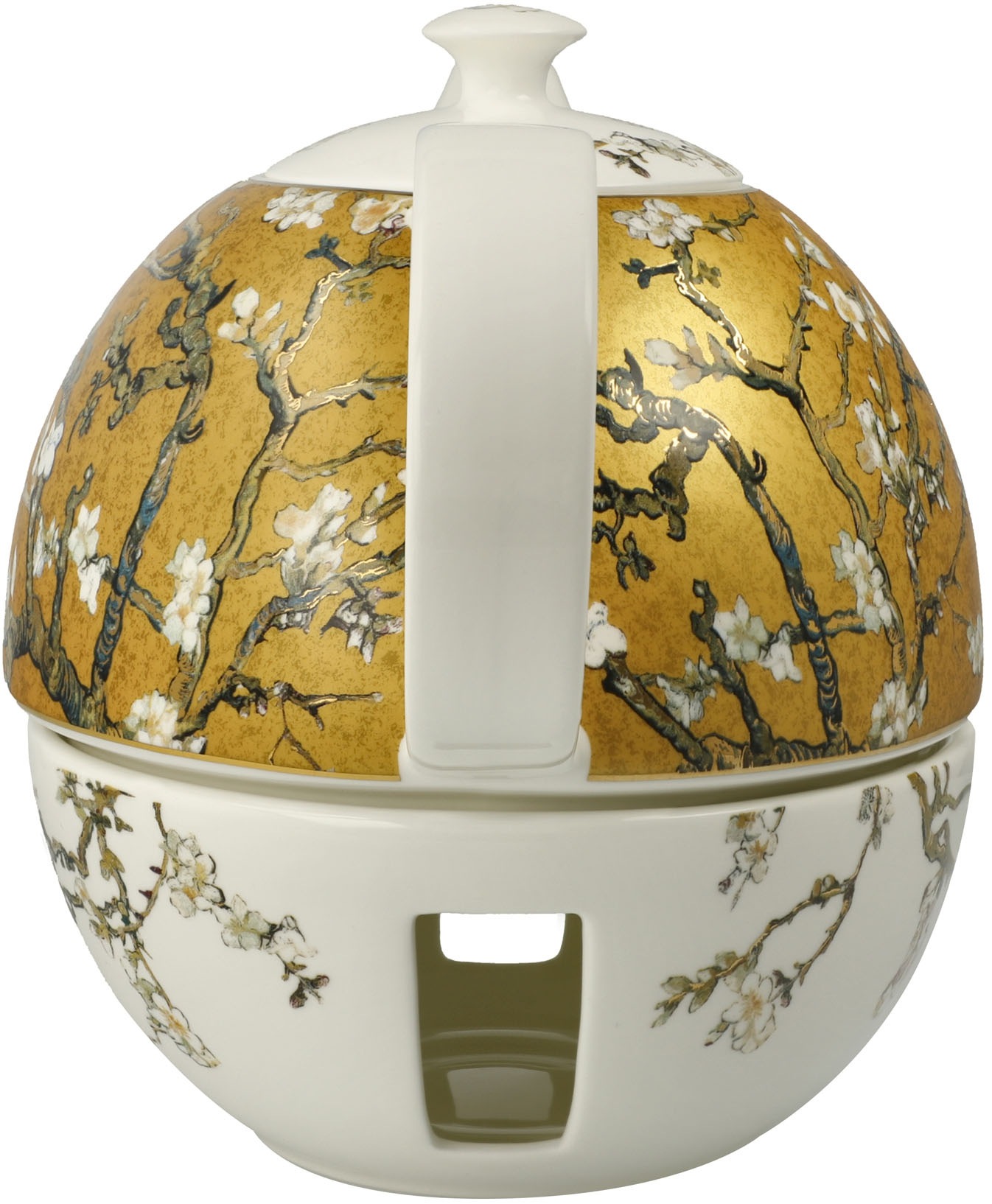 Goebel Kanne »Teekanne mit Stövchen Van Gogh- Mandelbaum« 1 Stk. tlg.