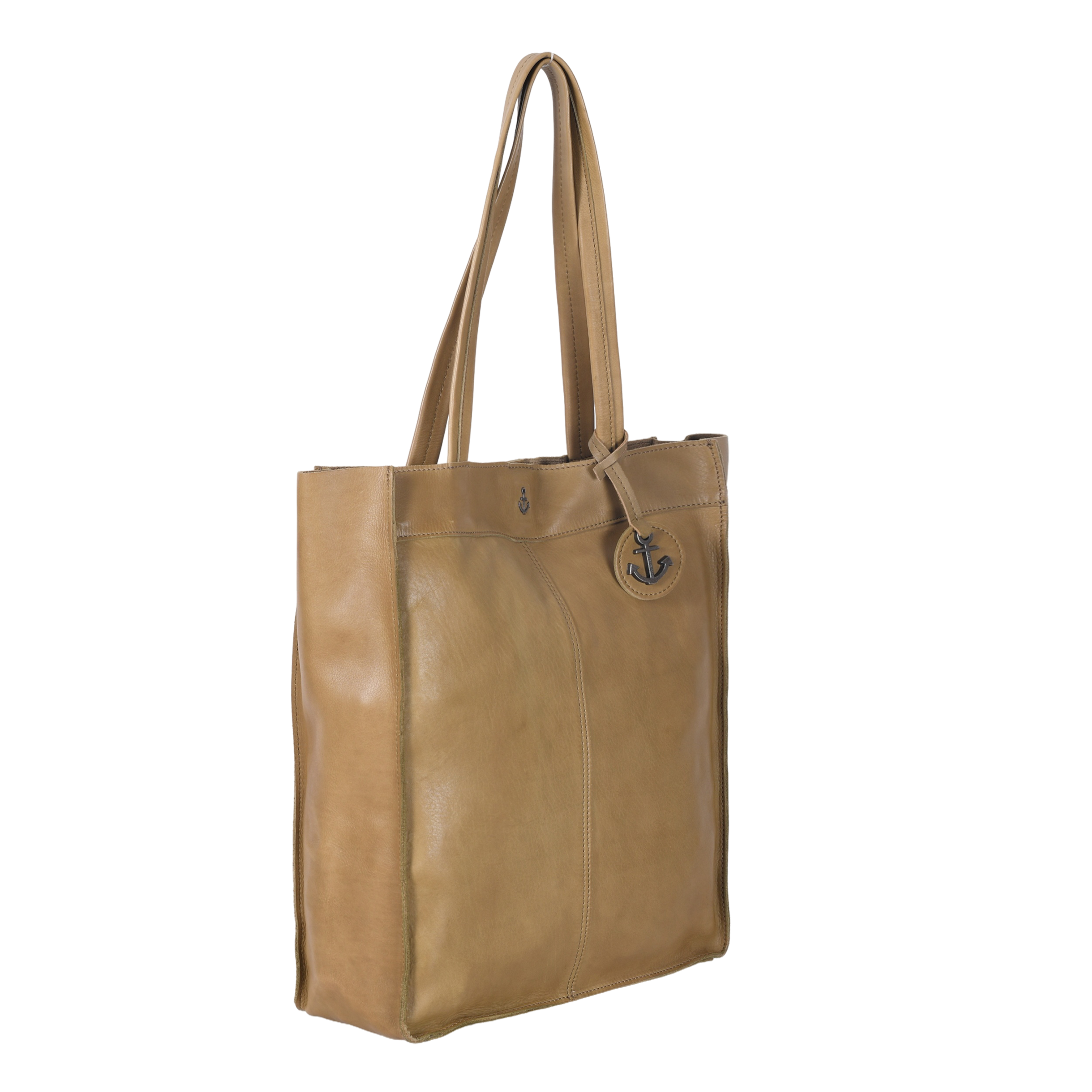 HARBOUR 2nd Shopper »Elbe 1«, aus Leder mit typischen Marken-Anker-Label und Schmuckanhänger