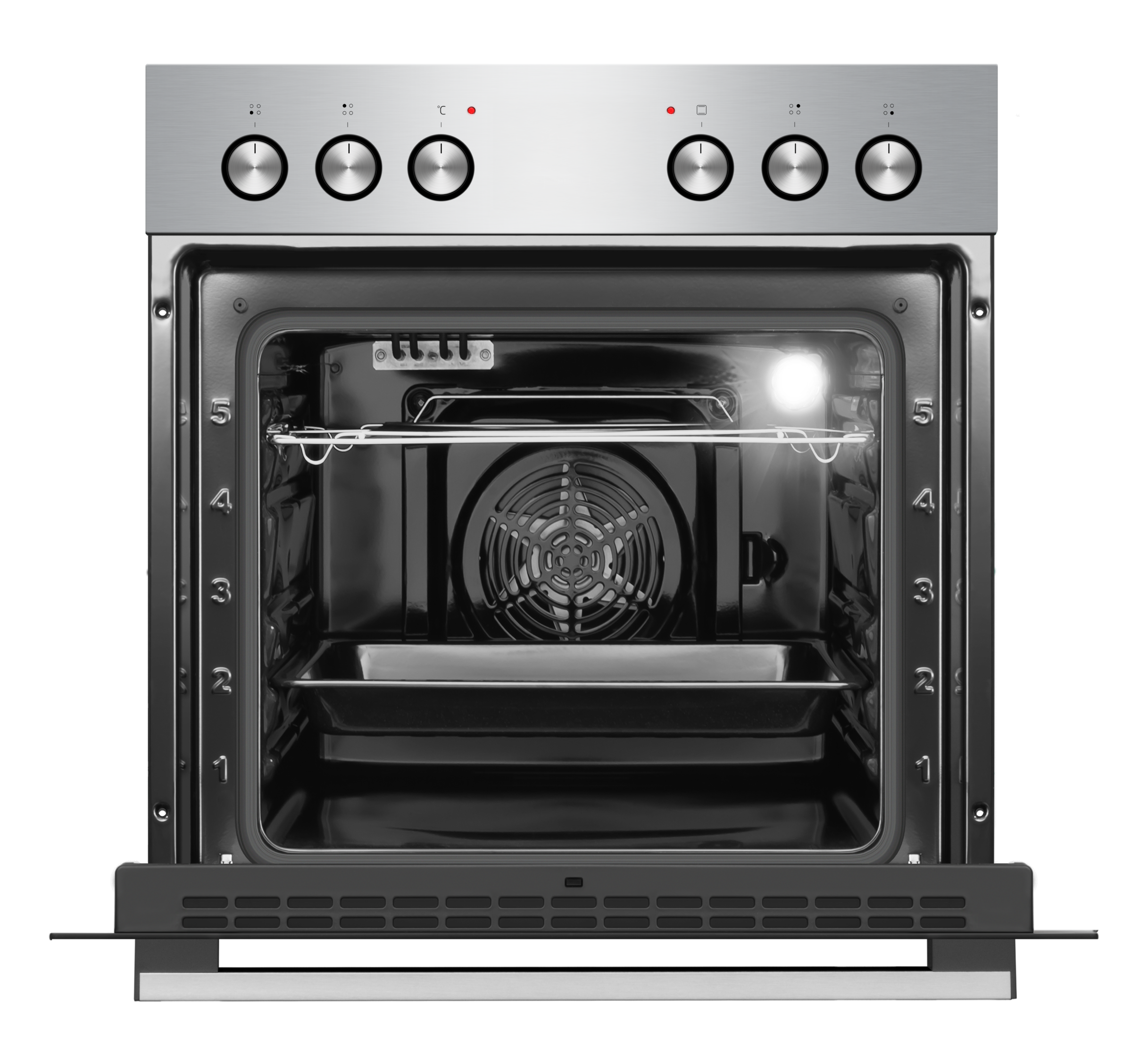 Amica Induktions Herd-Set »EHI 935 331 E« Steam Clean Backofen;Induktionskochfeld, 1 Stk. tlg. Komfort pur: beste Sicht, leicht reinigen, sicher kochen